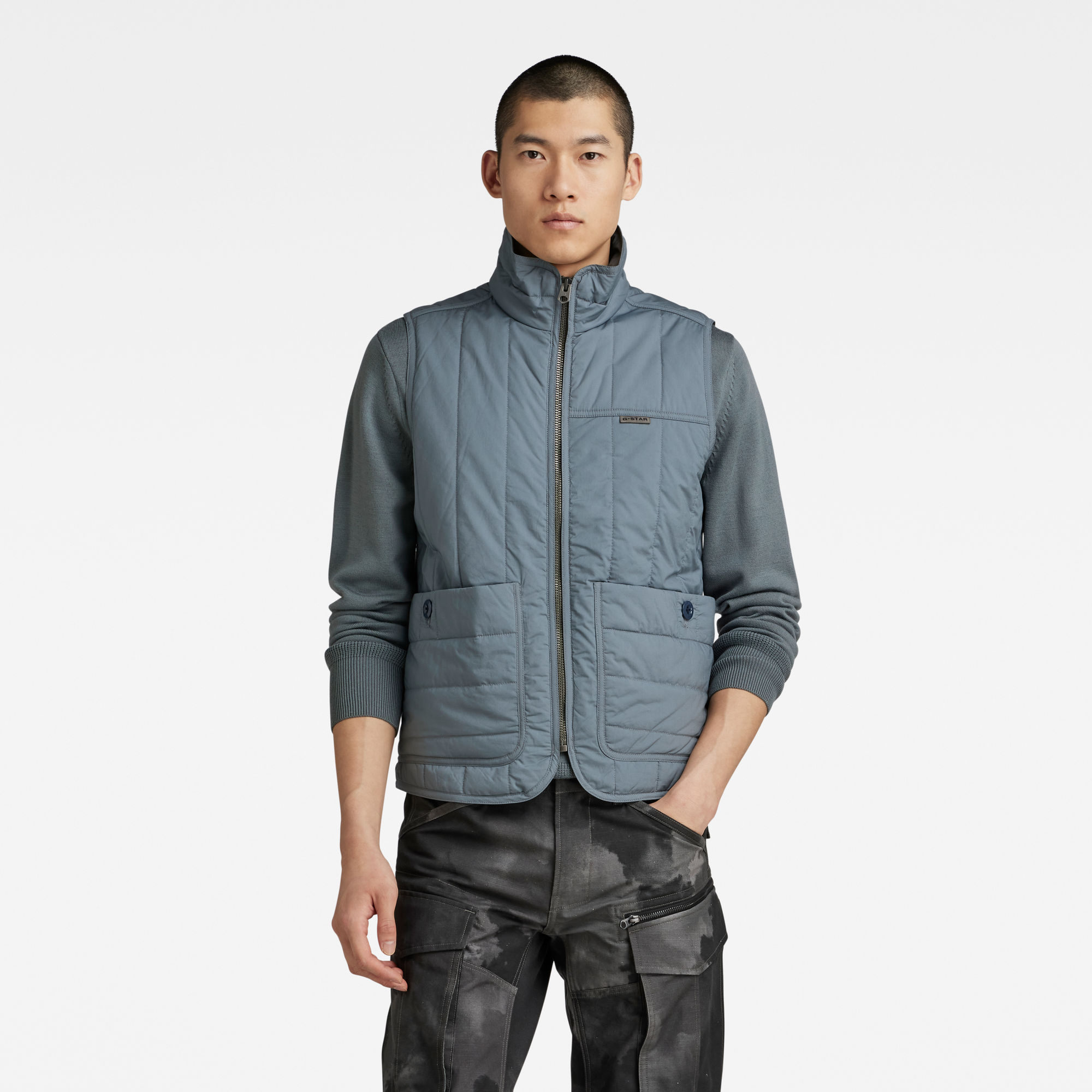 

Liner Weste - Grau - Herren