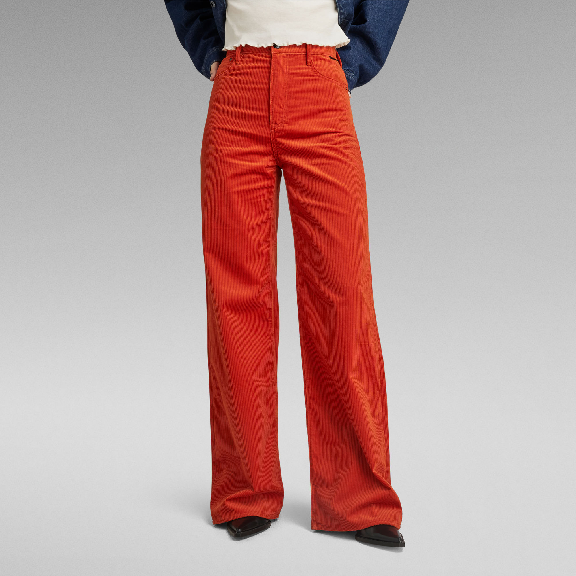 Deck 2.0 Ultra High Loose Hose - Orange - Damen