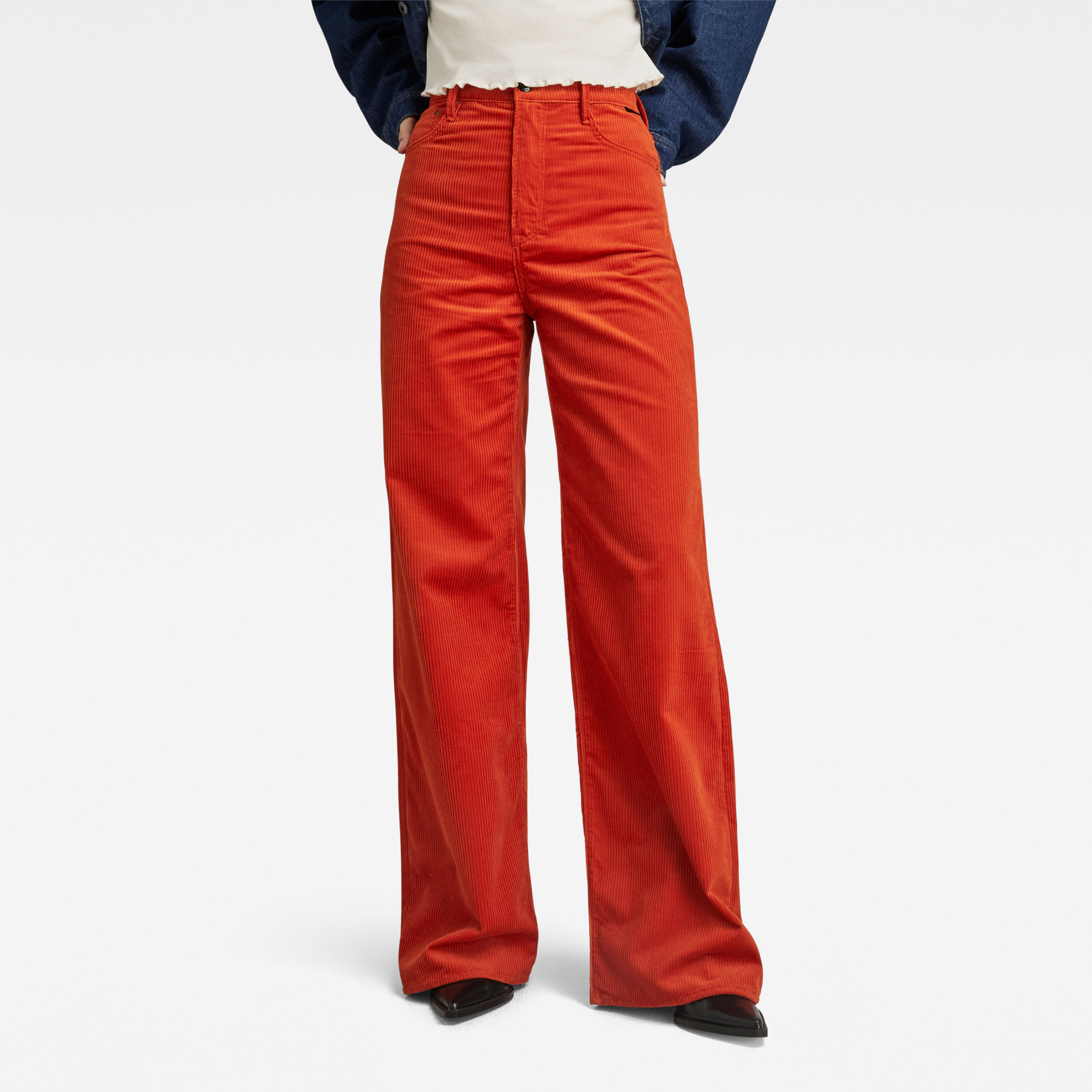 

Deck 2.0 Ultra High Loose Broek - Oranje - Dames