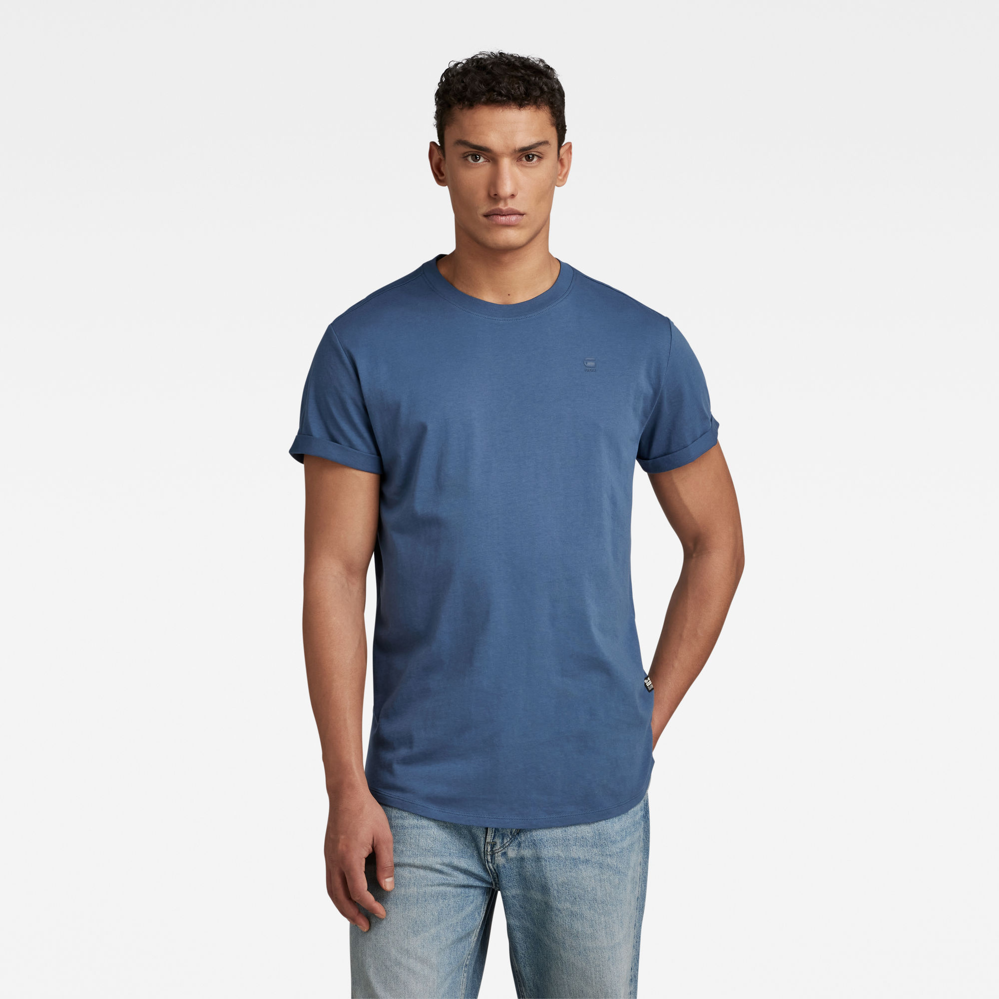 

Lash T-Shirt - Midden blauw - Heren
