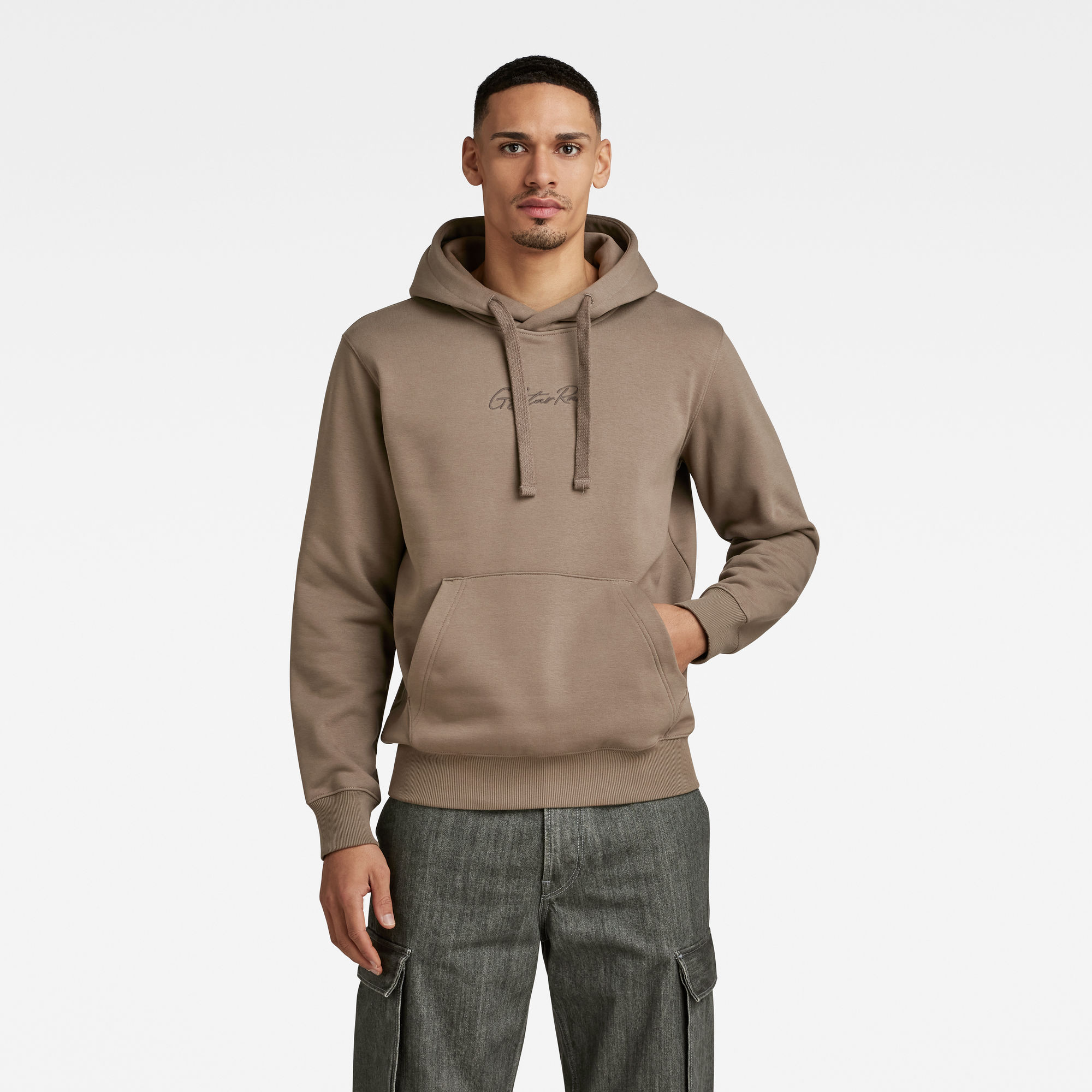 

Autograph Hooded Sweater - Brown - Men