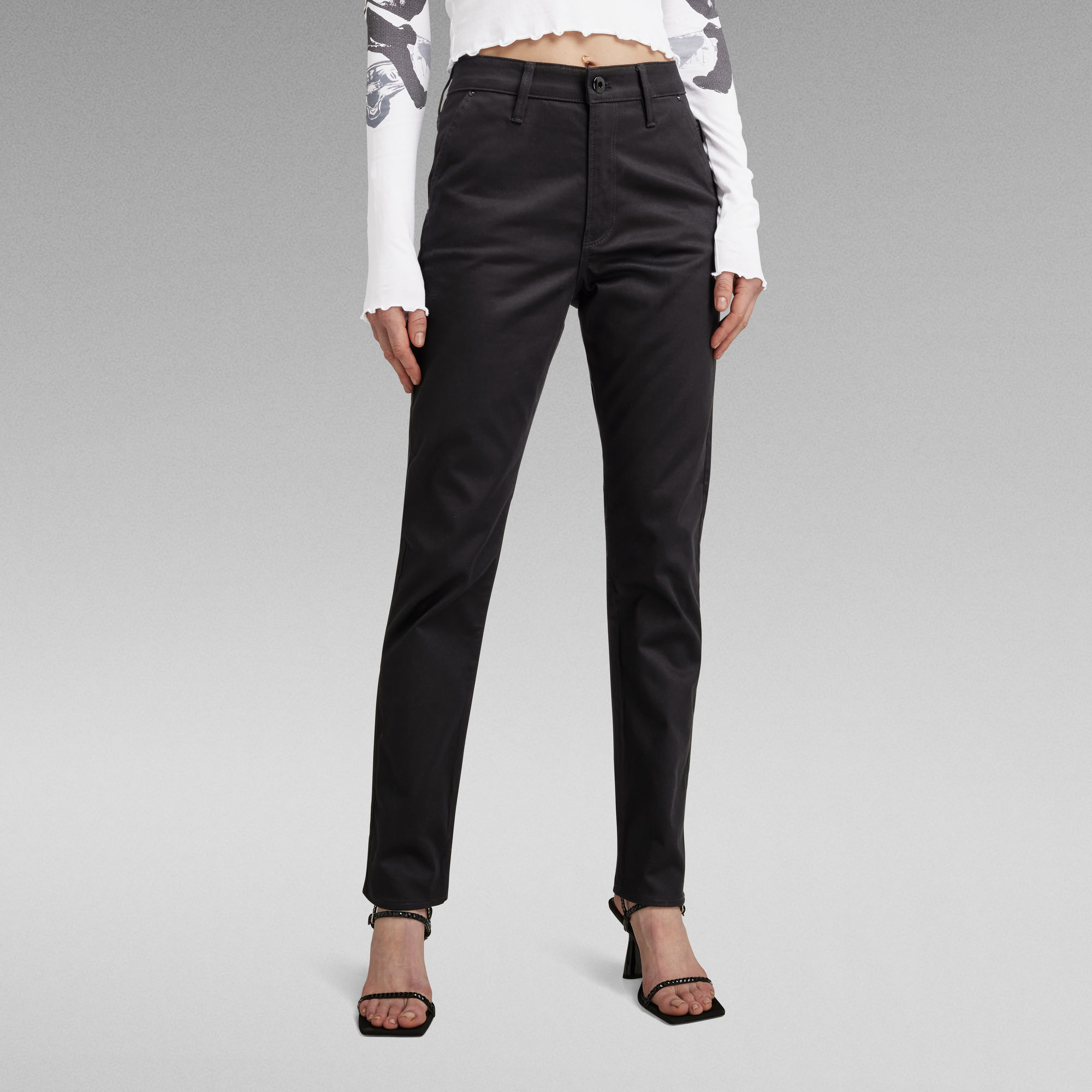 

Slim Chino - Black - Women