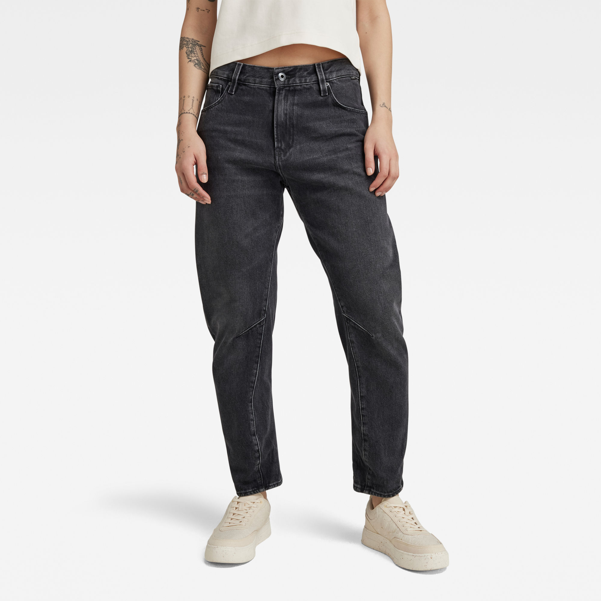 

Arc 3D Boyfriend Jeans - Zwart - Dames