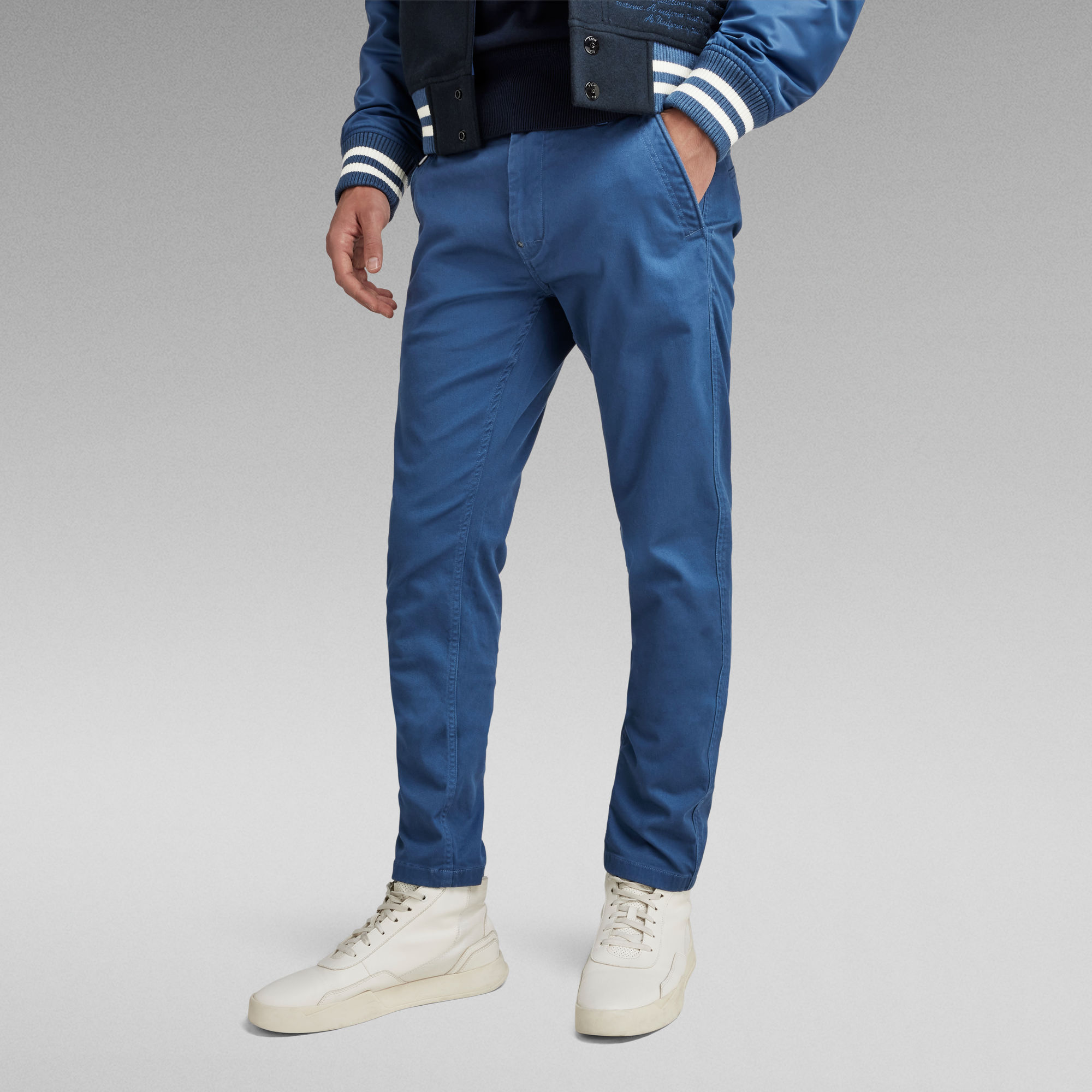 

Skinny Chino 2.0 - Midden blauw - Heren