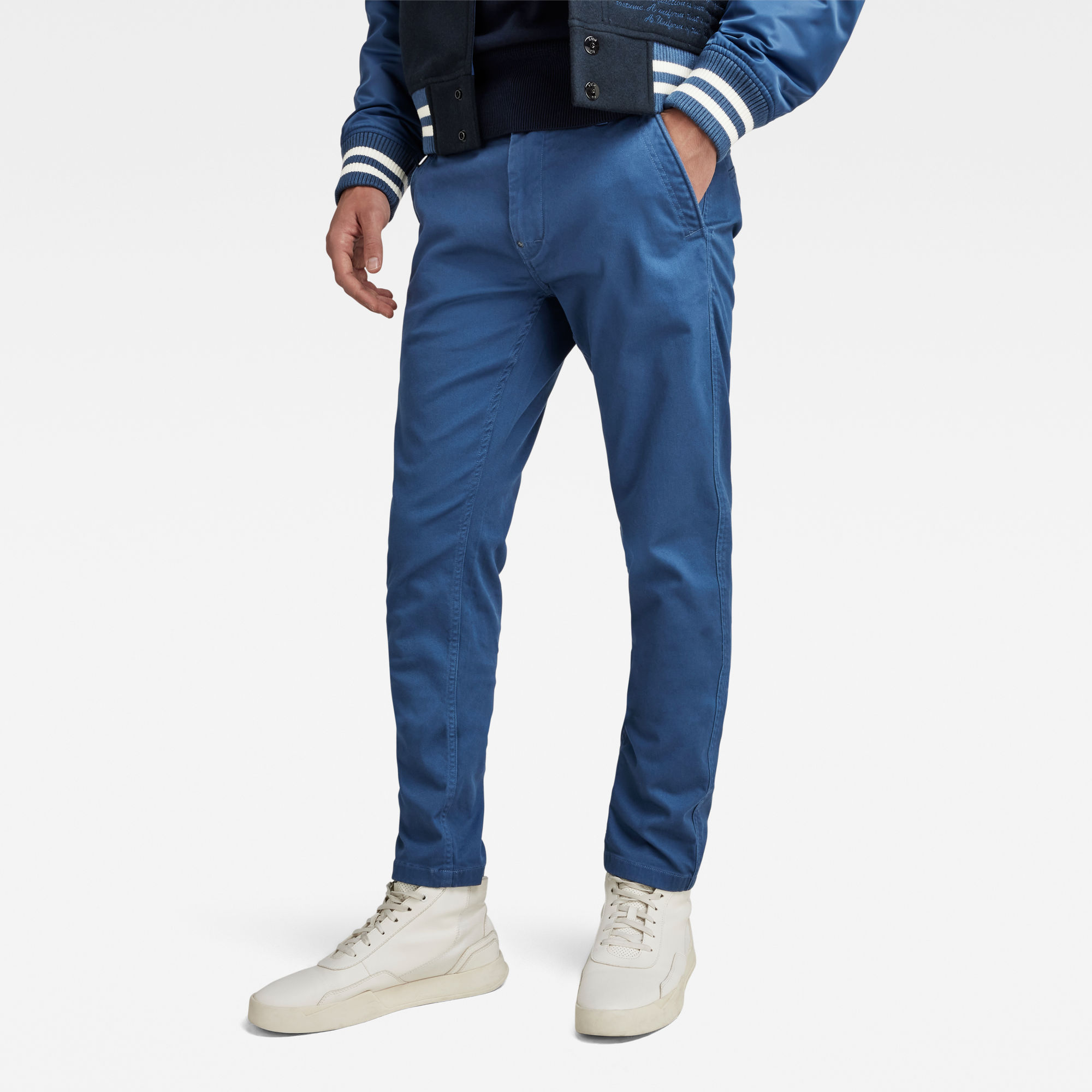 

Skinny Chino 2.0 - Midden blauw - Heren