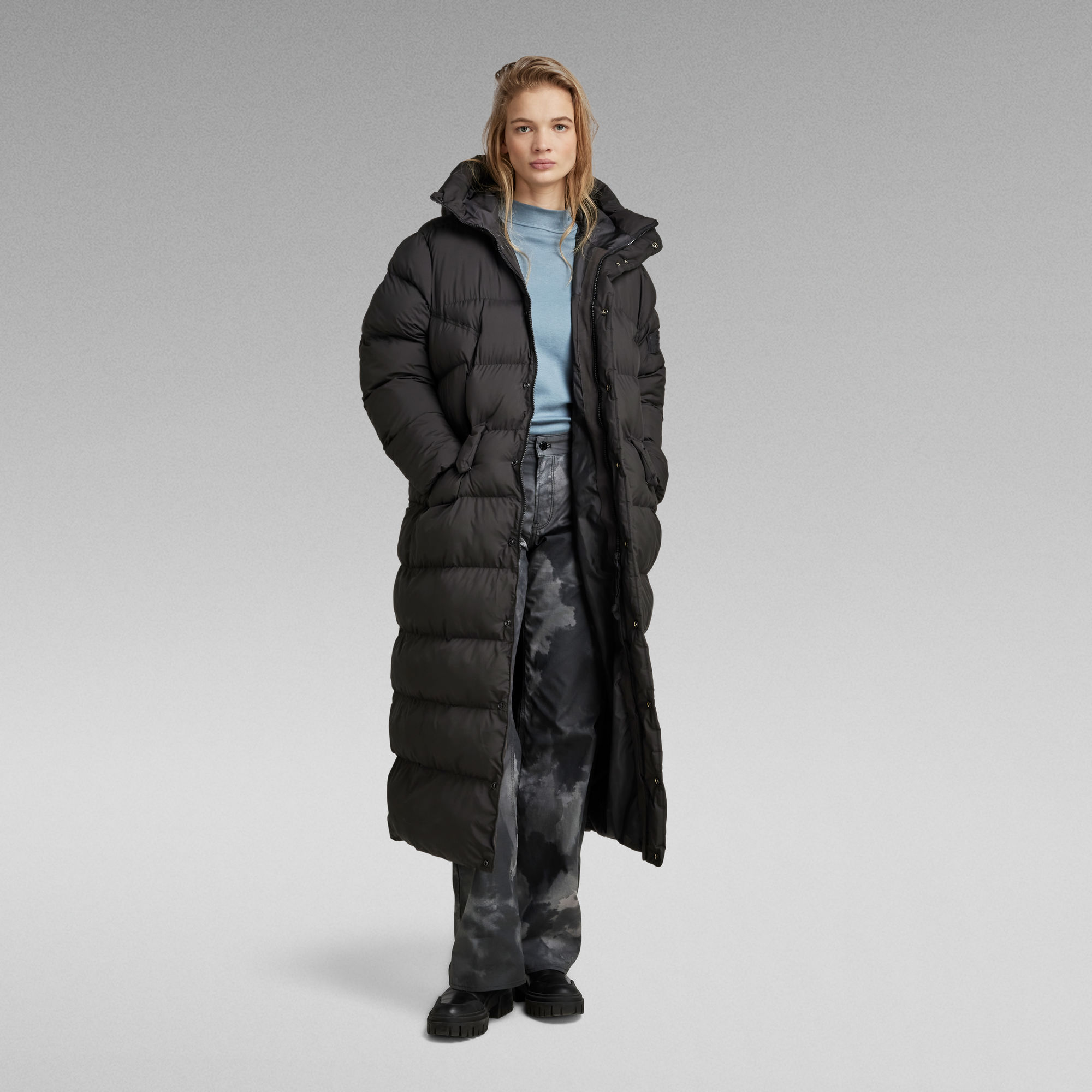 

Whistler Long Puffer - Black - Women