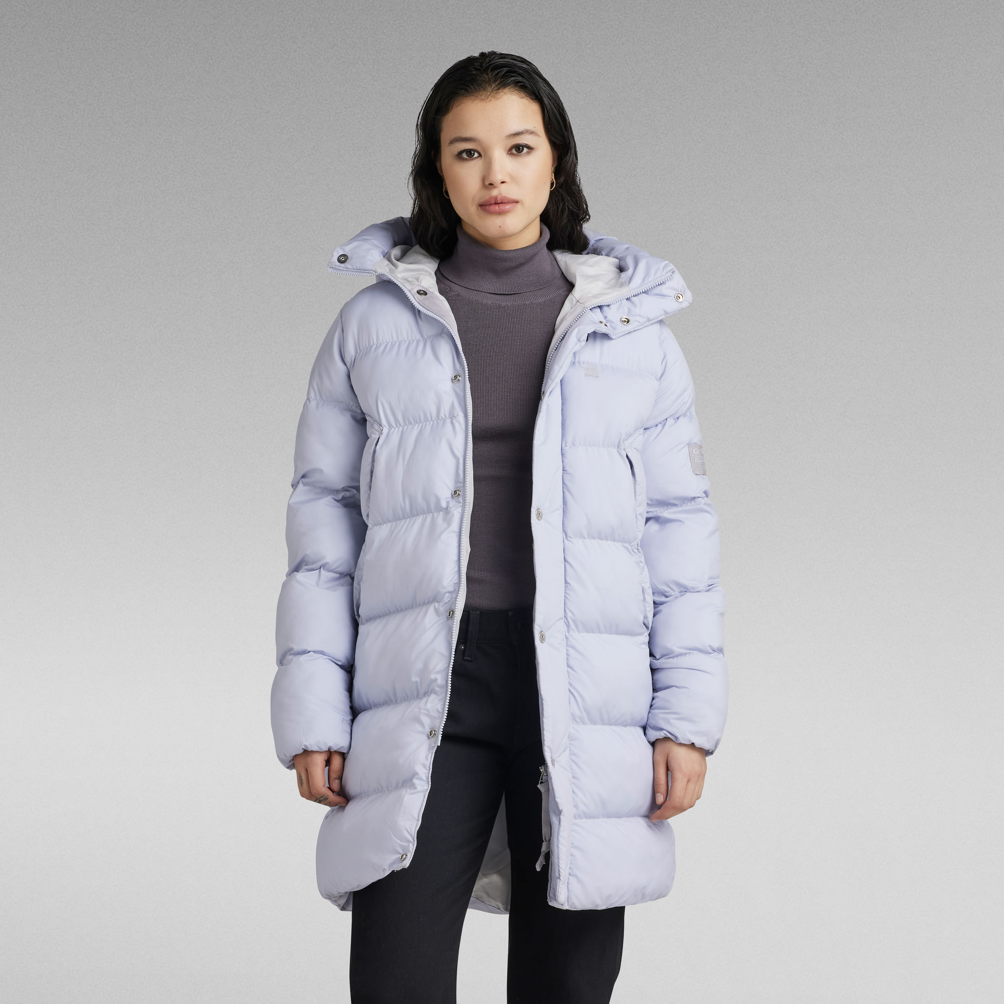 

Whistler Parka Puffer Jacket - Grey - Women