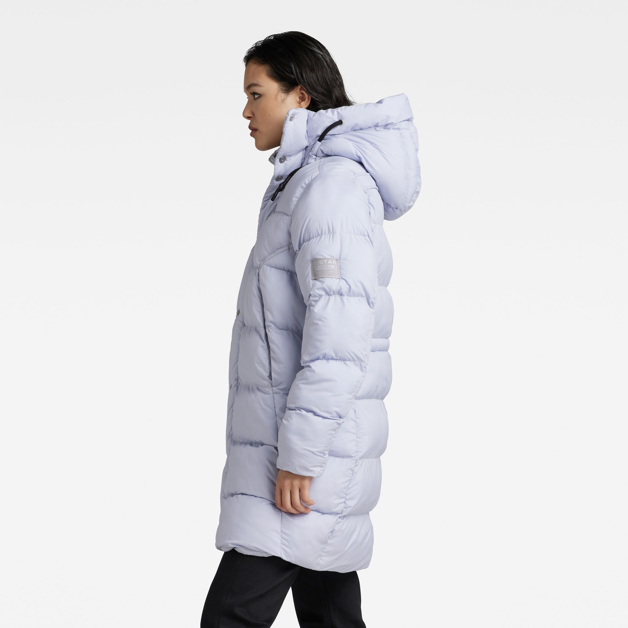 G-Star RAW Whistler Parka Puffer Grijs Dames