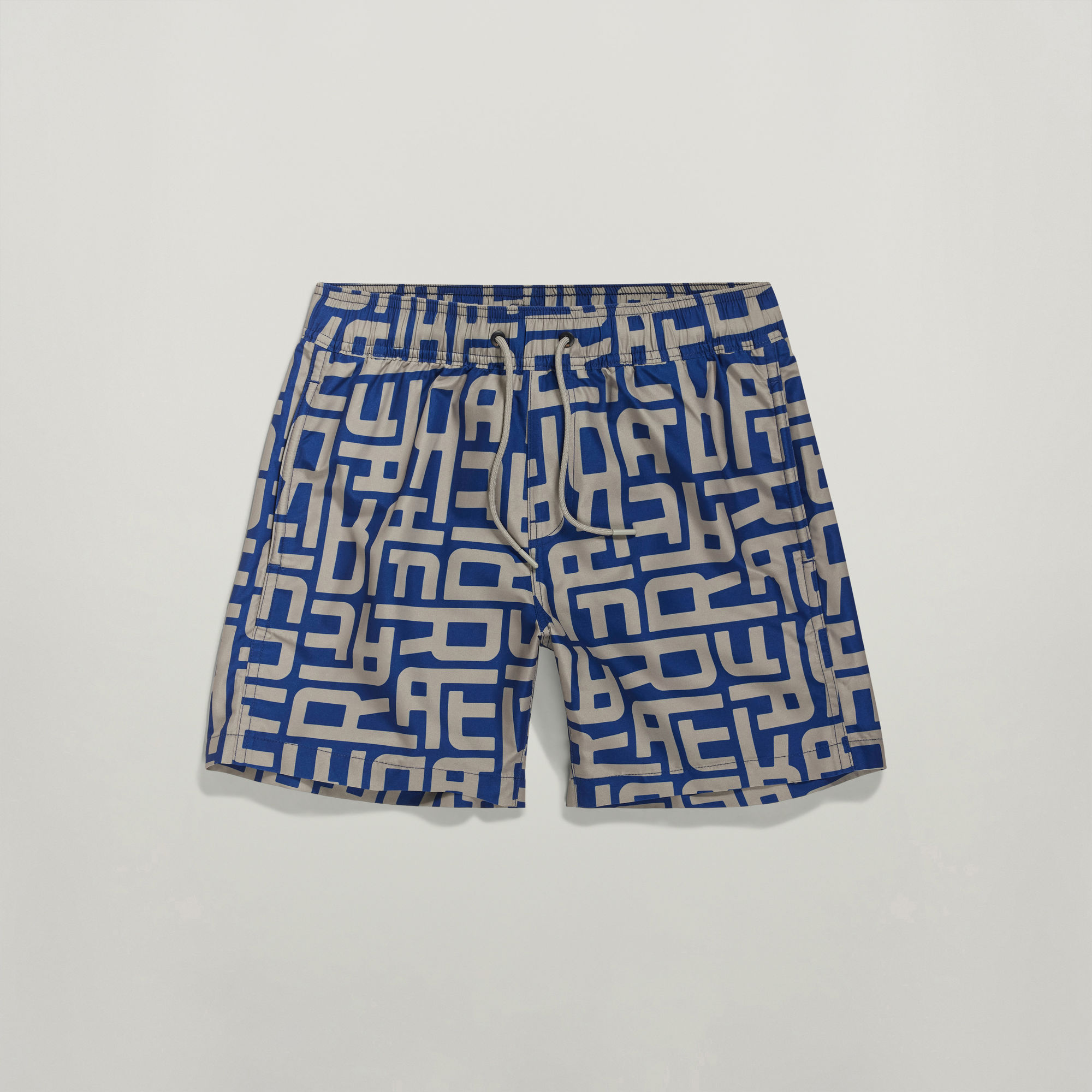 

Dirik Letter Allover Swim Shorts - Multi color - Men