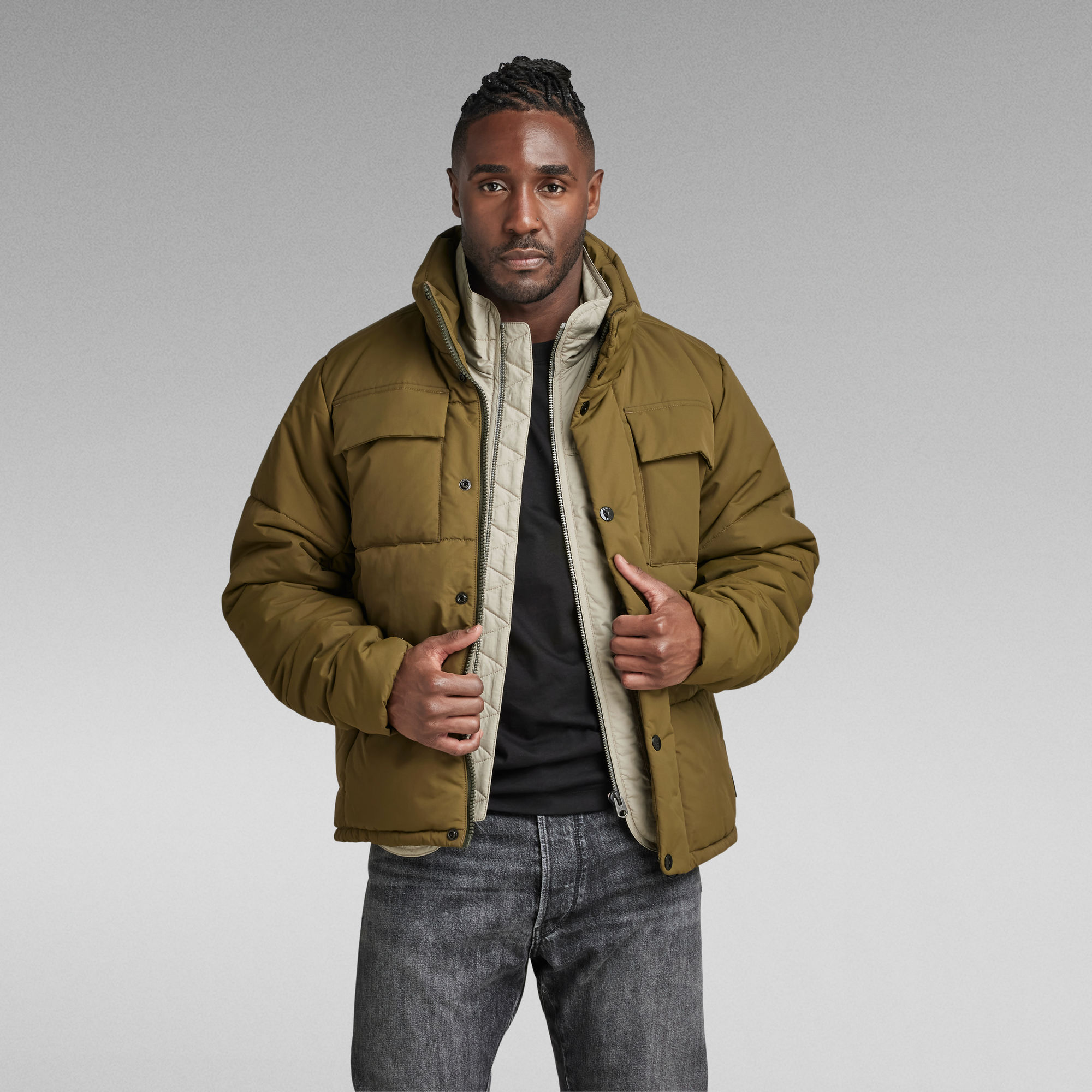 

Foundation Padded Jacket - Green - Men