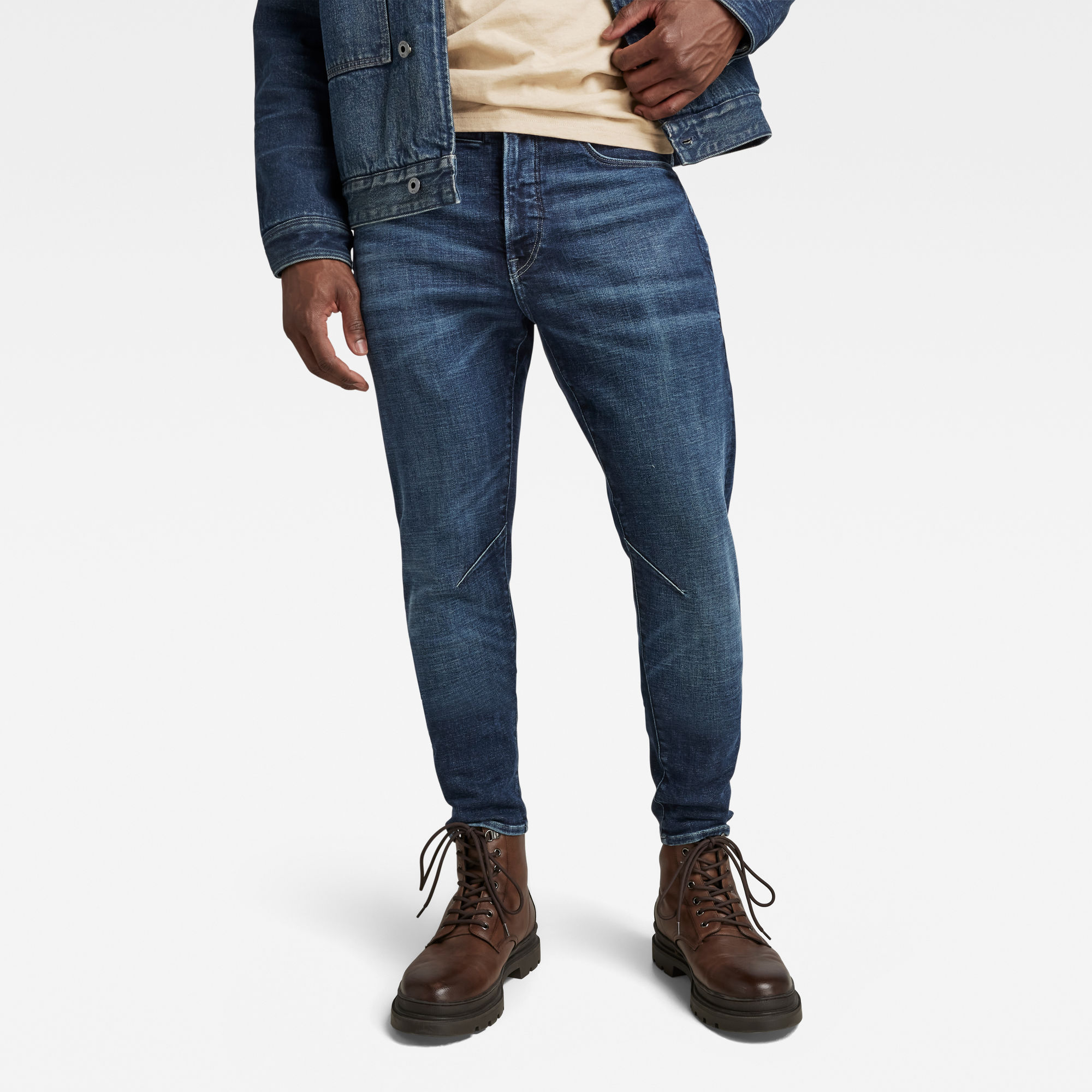 

D-Staq 3D Slim Jeans - Donkerblauw - Heren