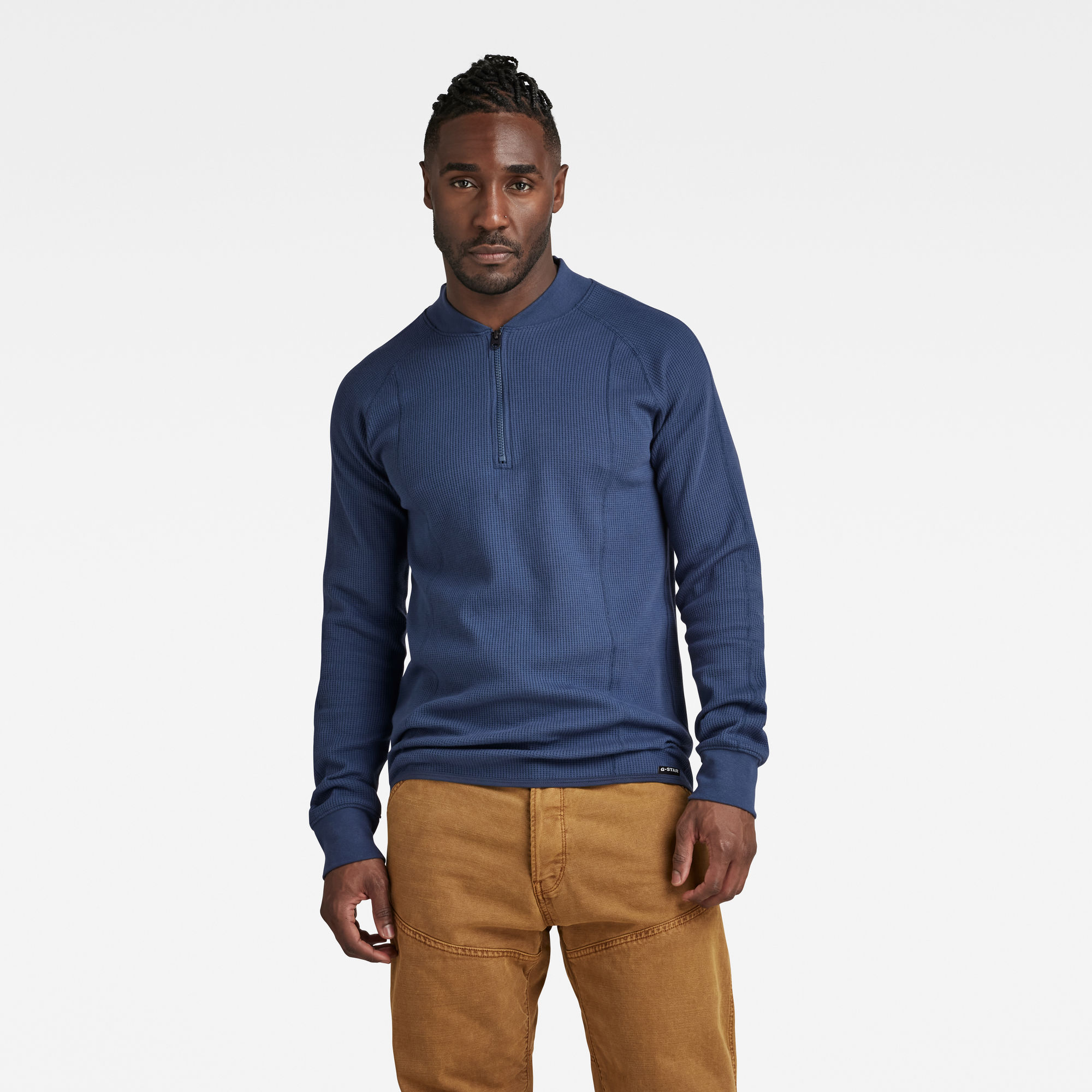 

Jirgi Slim Half Zip Tweeter - Medium blue - Men