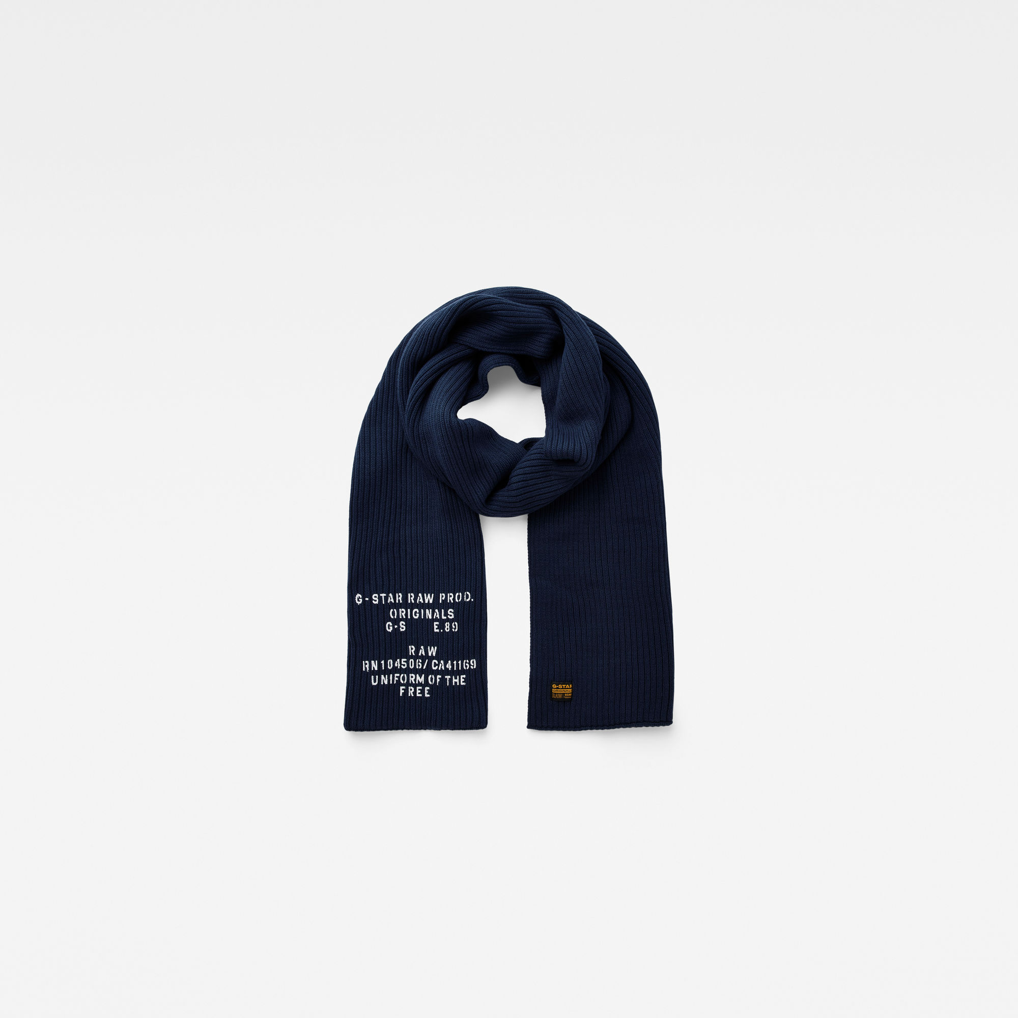 

Effo Scarf Text - Dark blue - Men