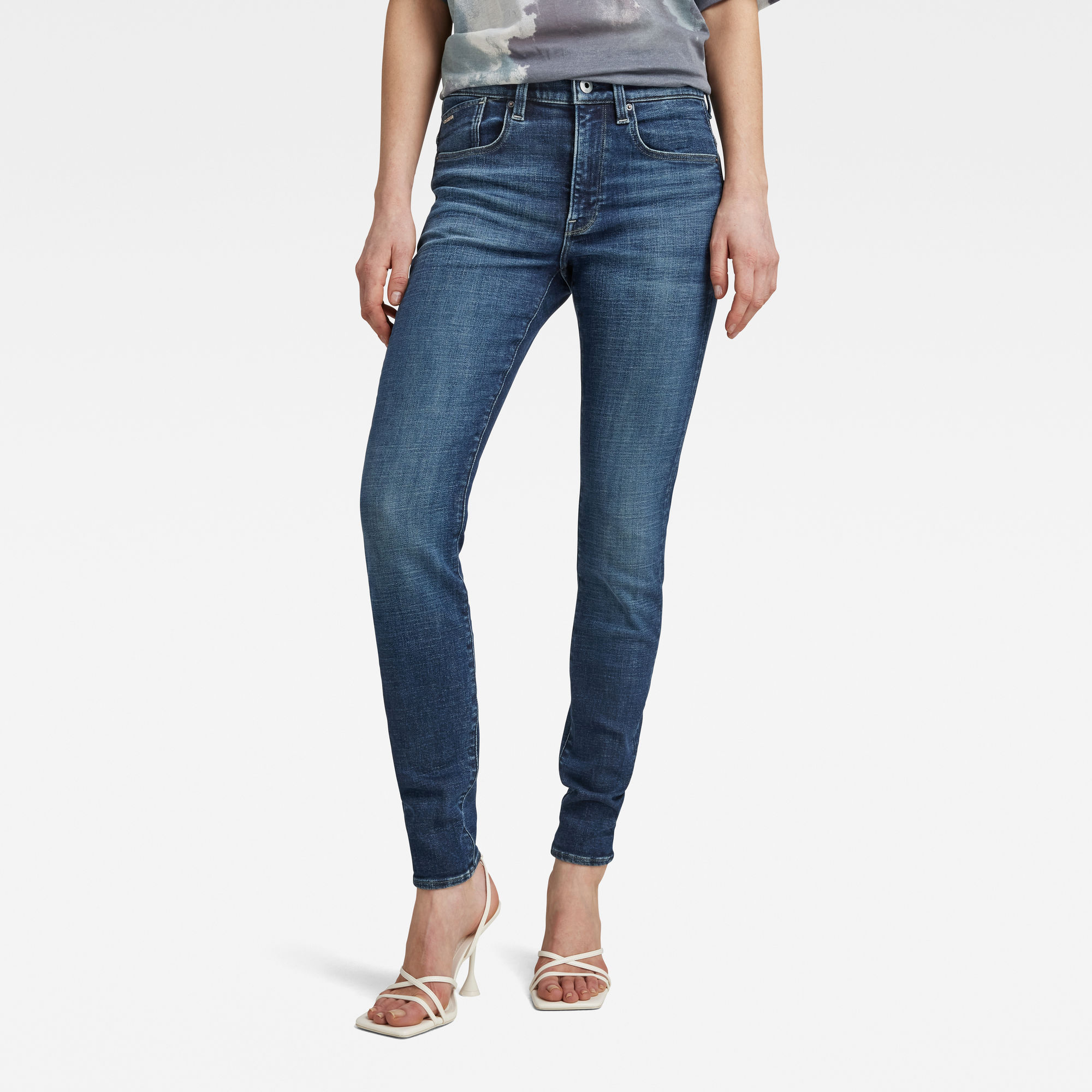 

Lhana Skinny Jeans - Donkerblauw - Dames