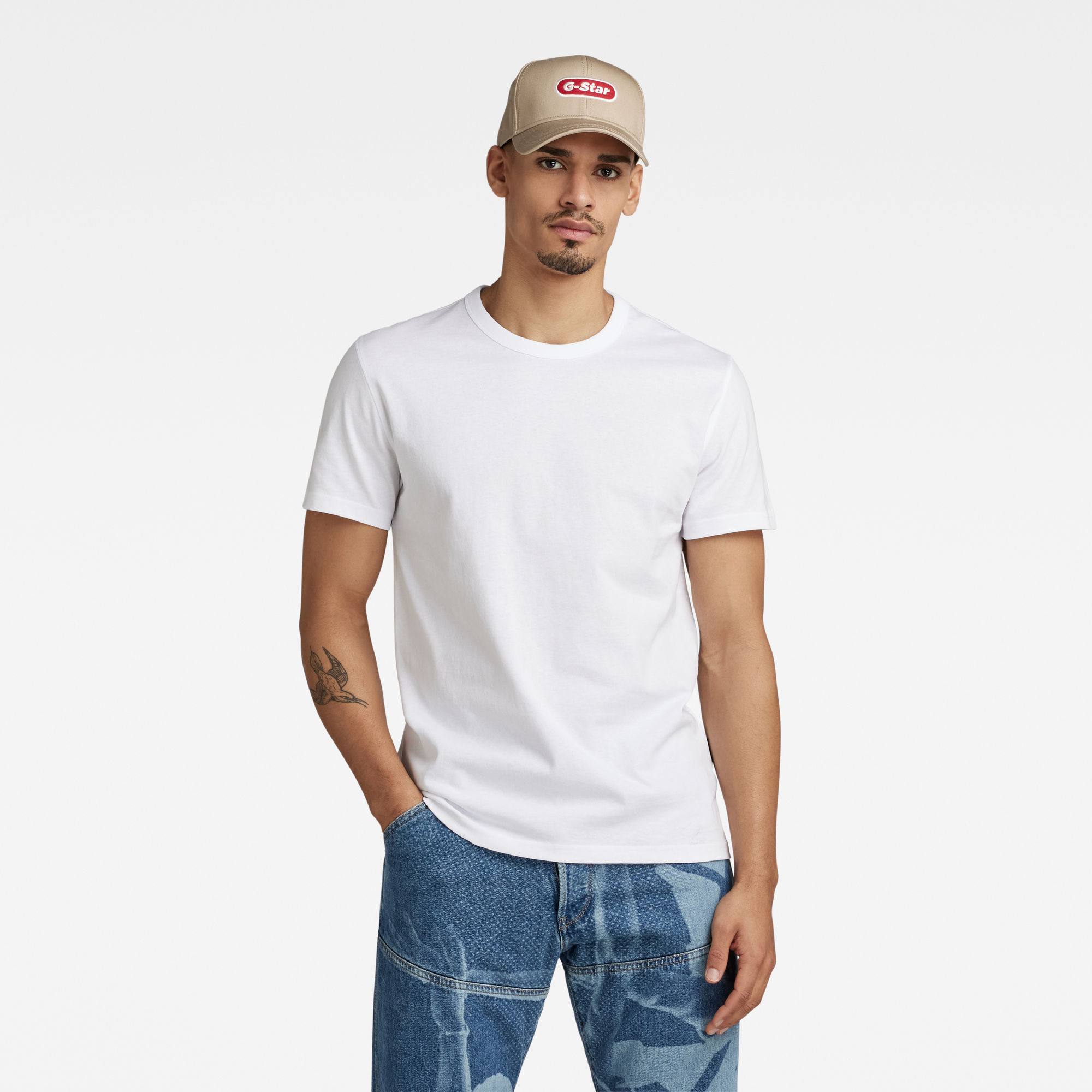 

Premium Base T-Shirt - Wit - Heren