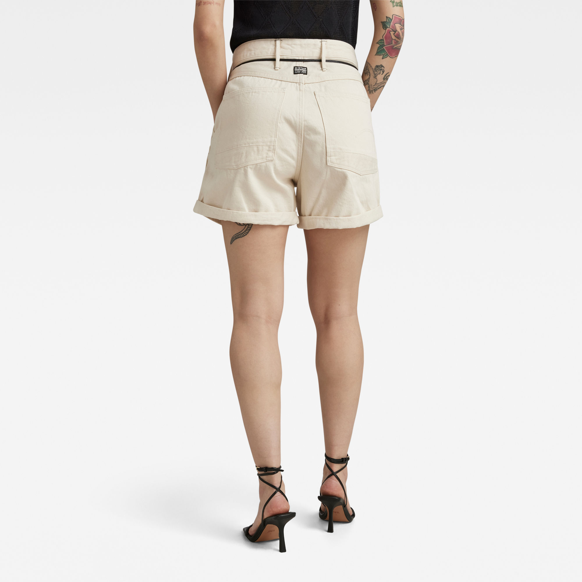 G-Star RAW Lintell Short Wit Dames