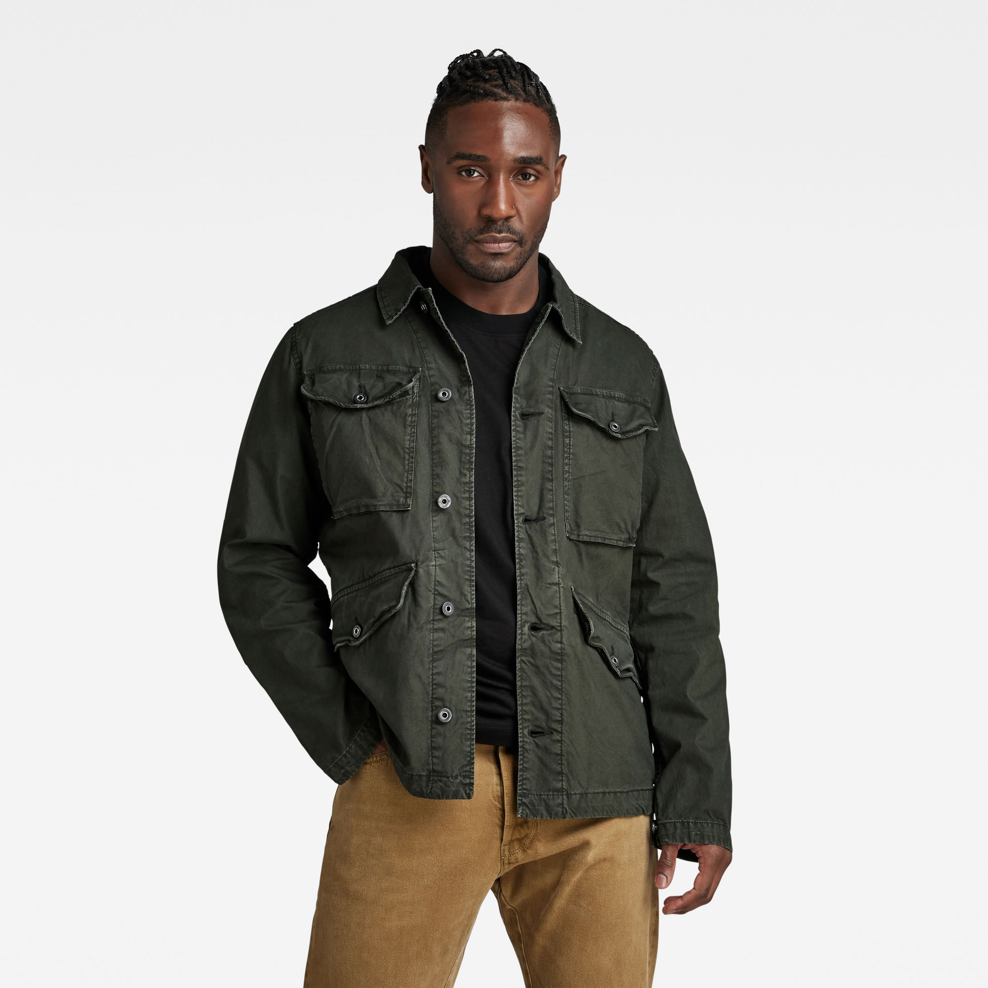

Vodan Overshirt - Grijs - Heren