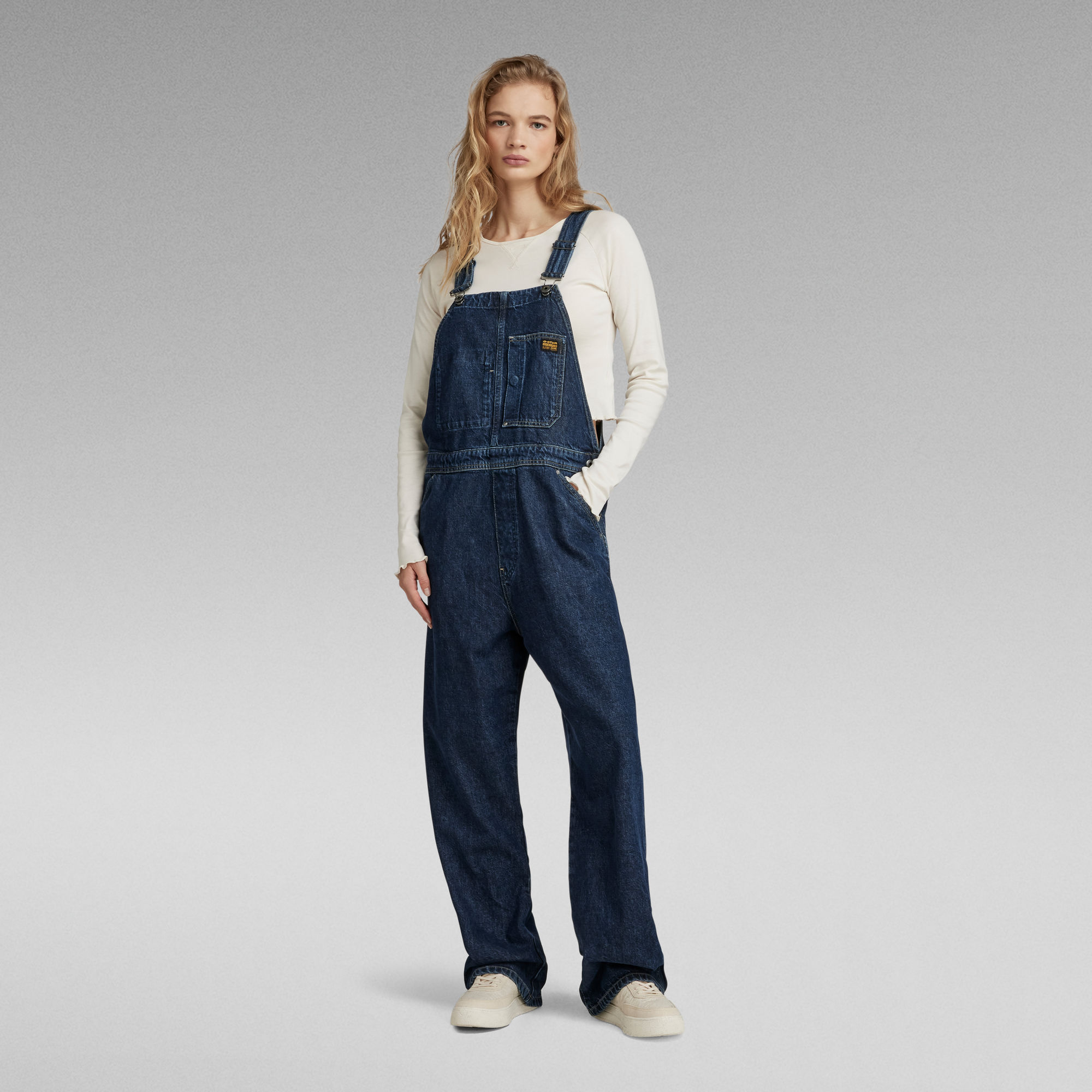 G-Star RAW Tuinbroek Utility Donkerblauw Dames