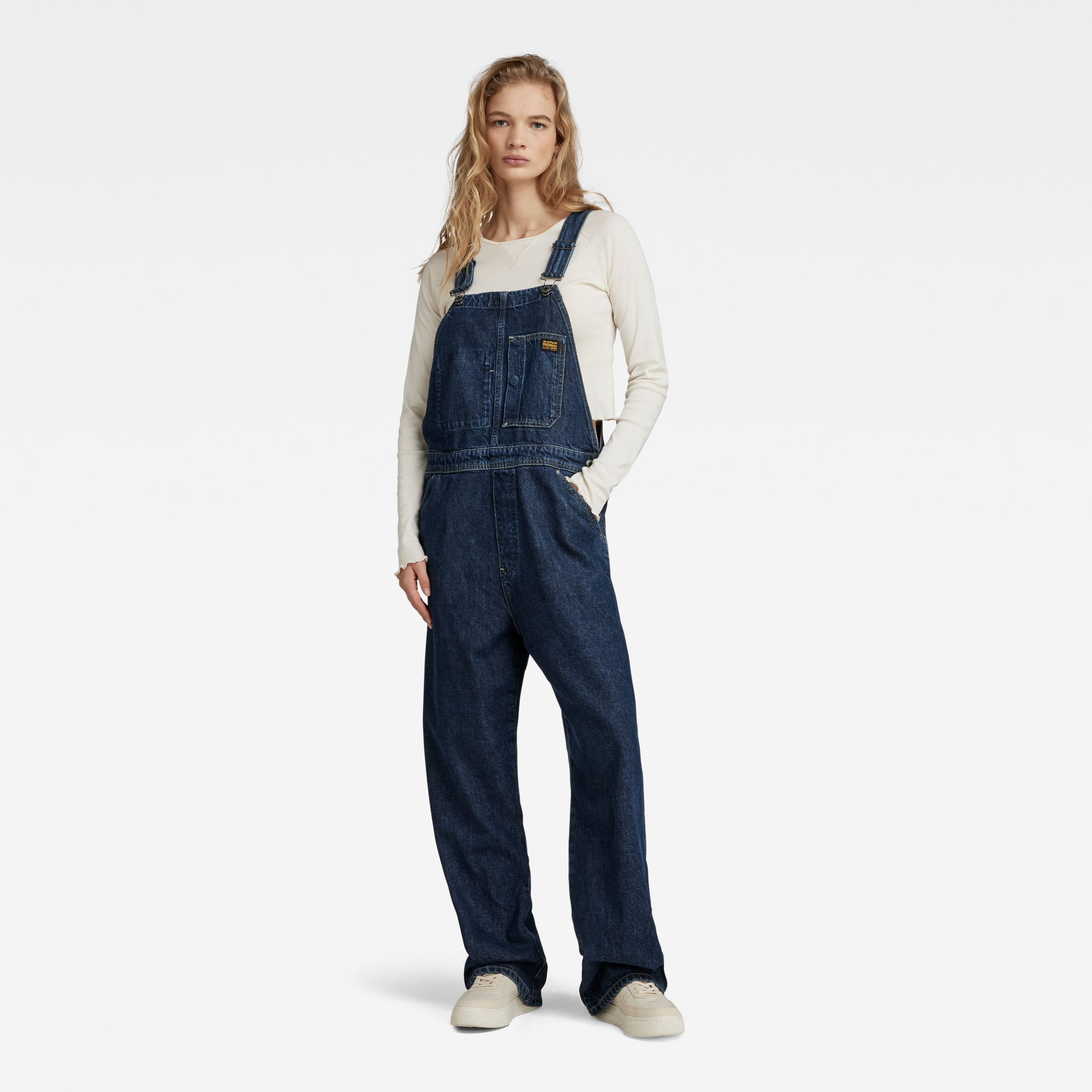 

Utility Bib Overall - Dark blue - Women