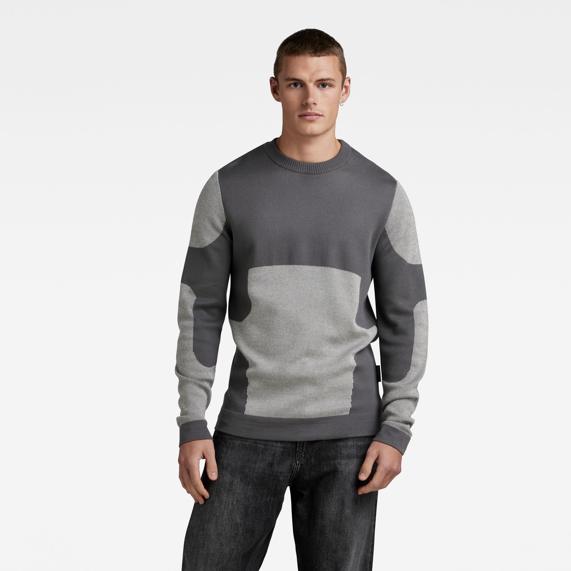 

Gebreide Trui Moto - Meerkleurig - Heren