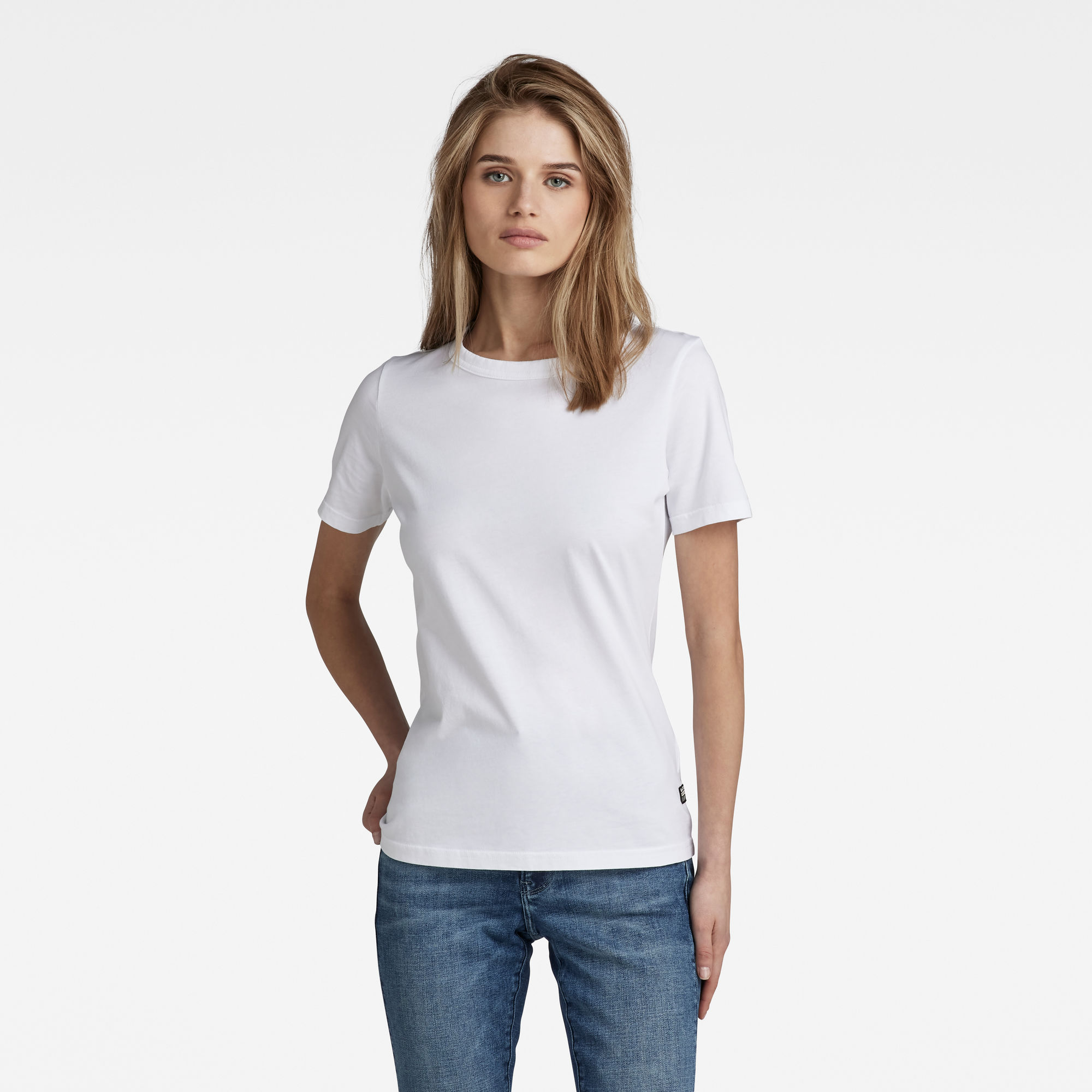 

Nysid RAW. Slim Top - Wit - Dames