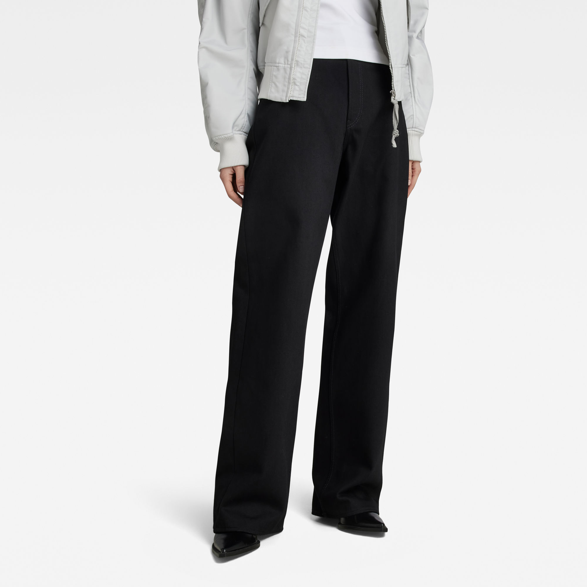 

Stray Ultra High Loose Jeans - Schwarz - Damen