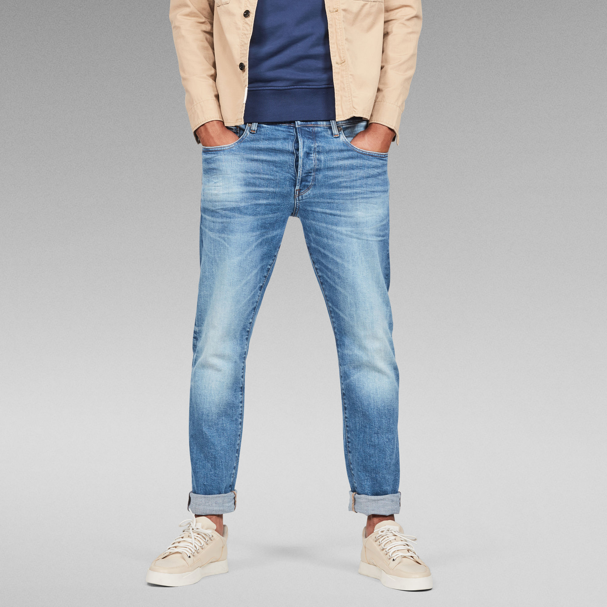 

3301 Regular Straight Jeans - Lichtblauw - Heren