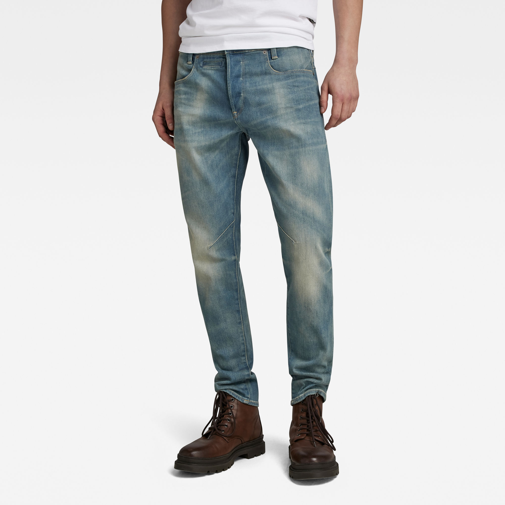 

D-Staq 5-Pocket Slim Jeans - Mittelblau - Herren