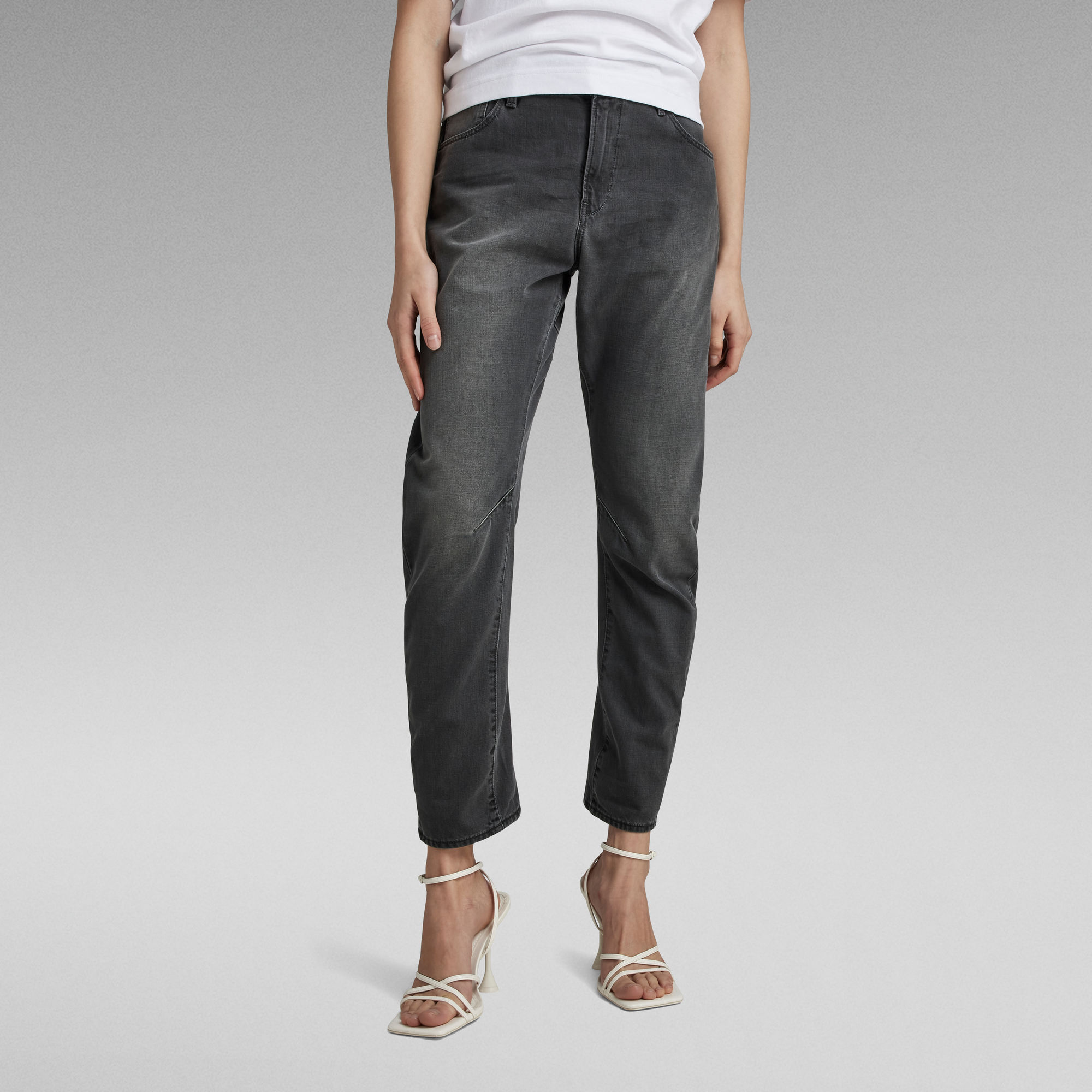 G-Star RAW Arc 3D Boyfriend Jeans - Grijs - Dames