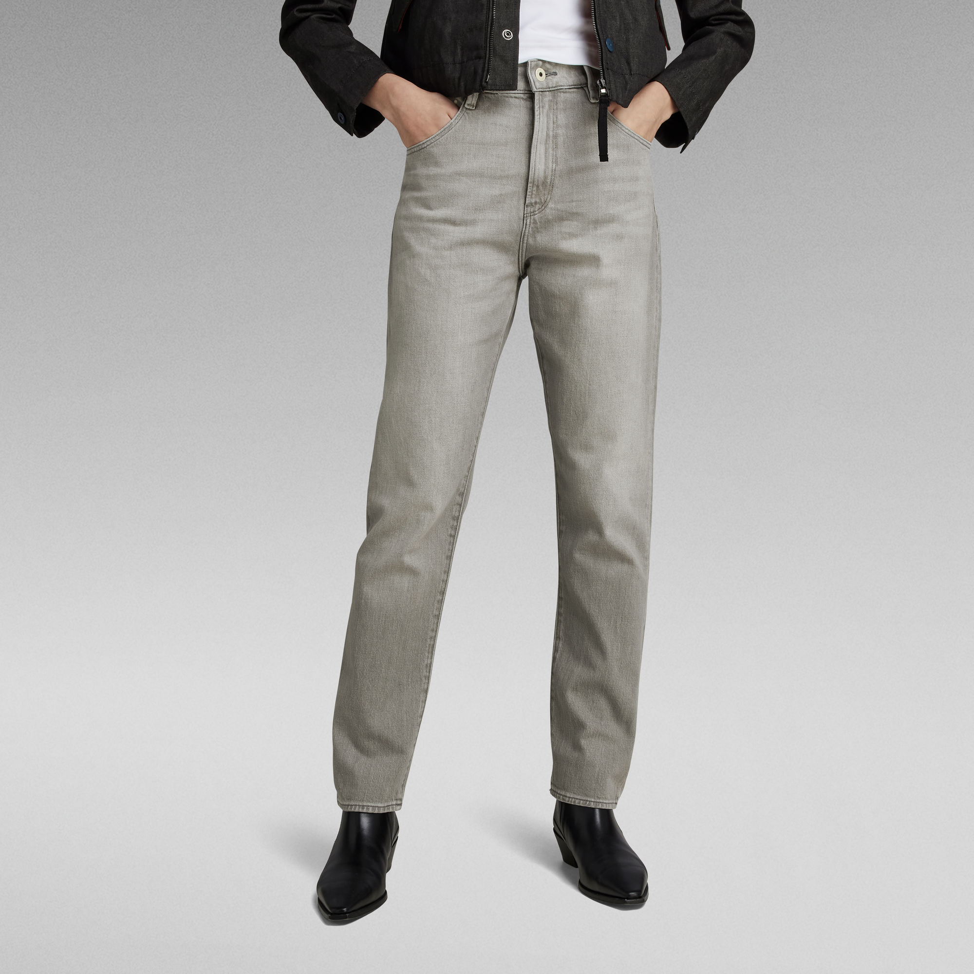 

Virjinya Slim Jeans - Grijs - Dames