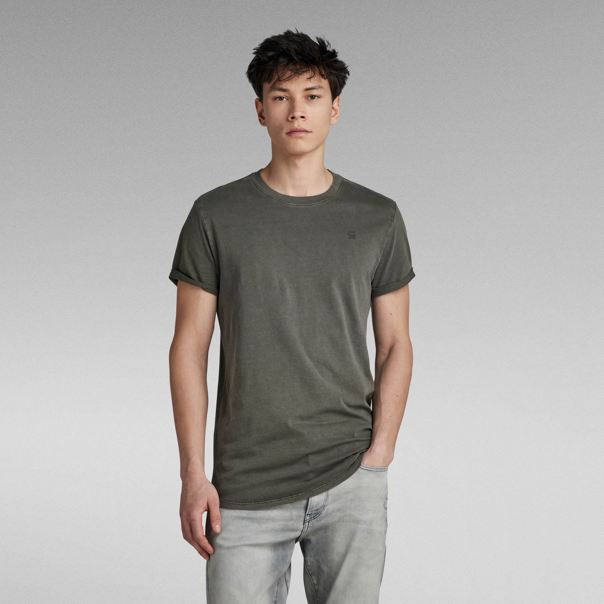 T-Shirt Lash - Gris - Hommes - G-Star RAW - Modalova