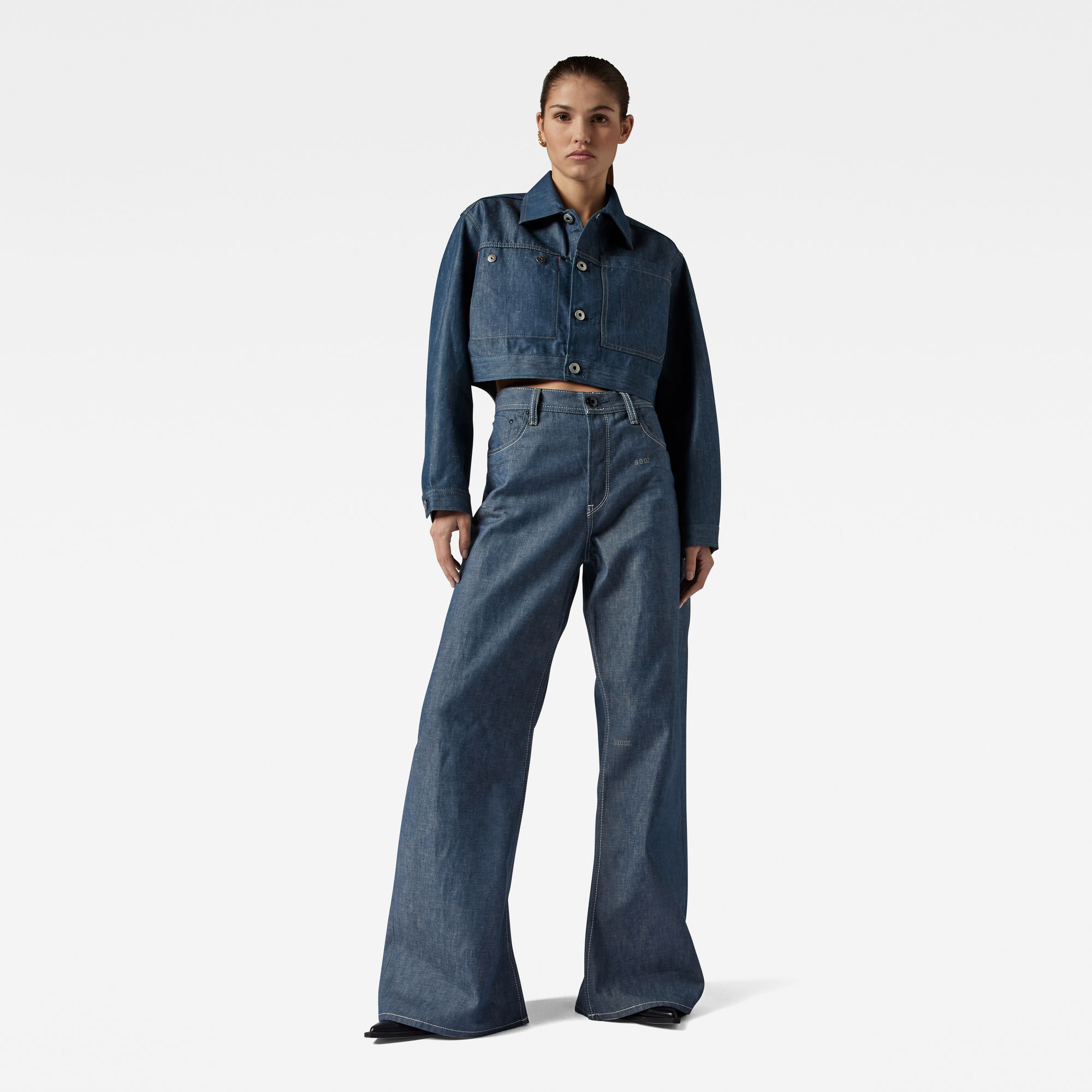

GSRR Patti Loose Selvedge Jeans - Dark blue - Women