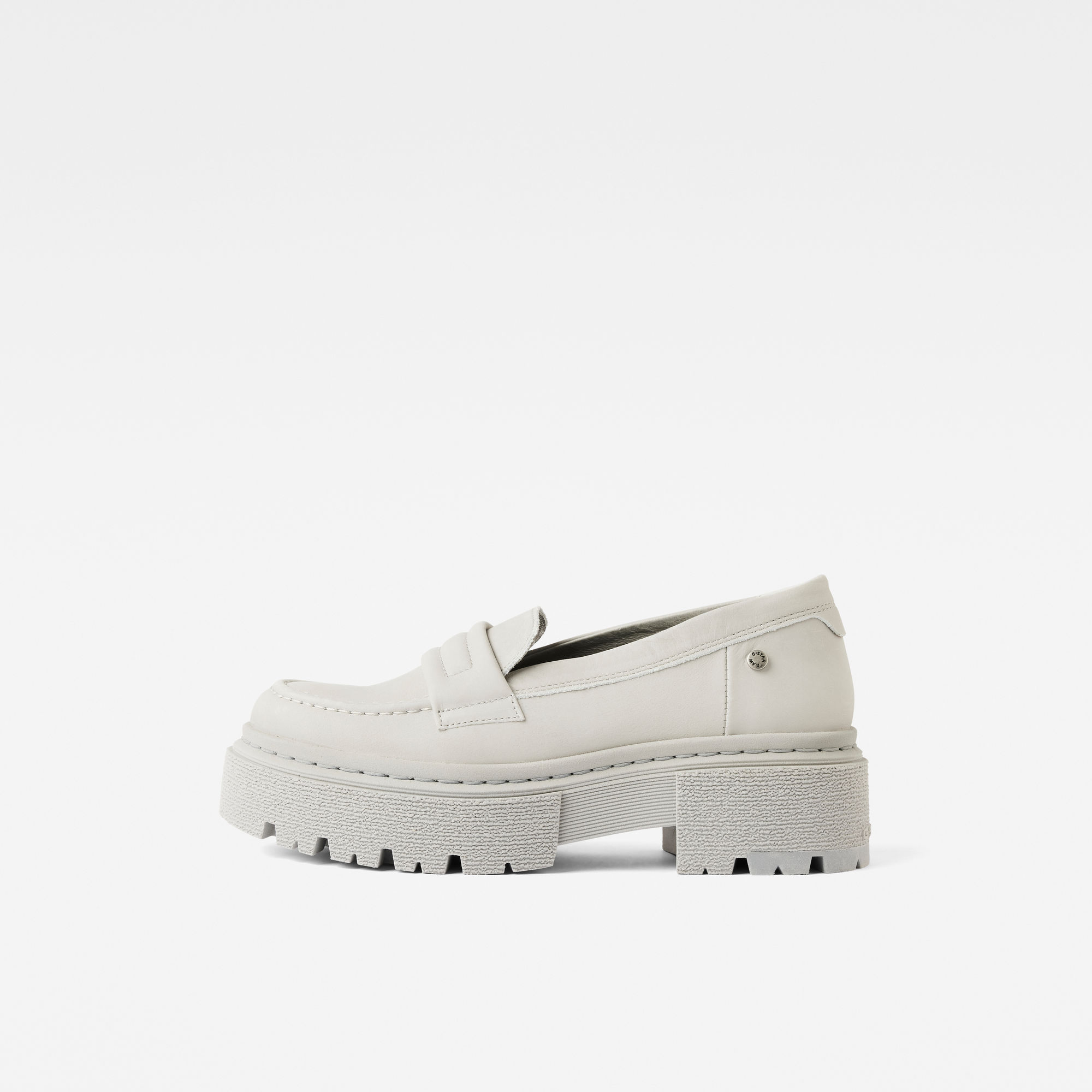 

Kafey Platform Loafer Nubuck - Grey - Women