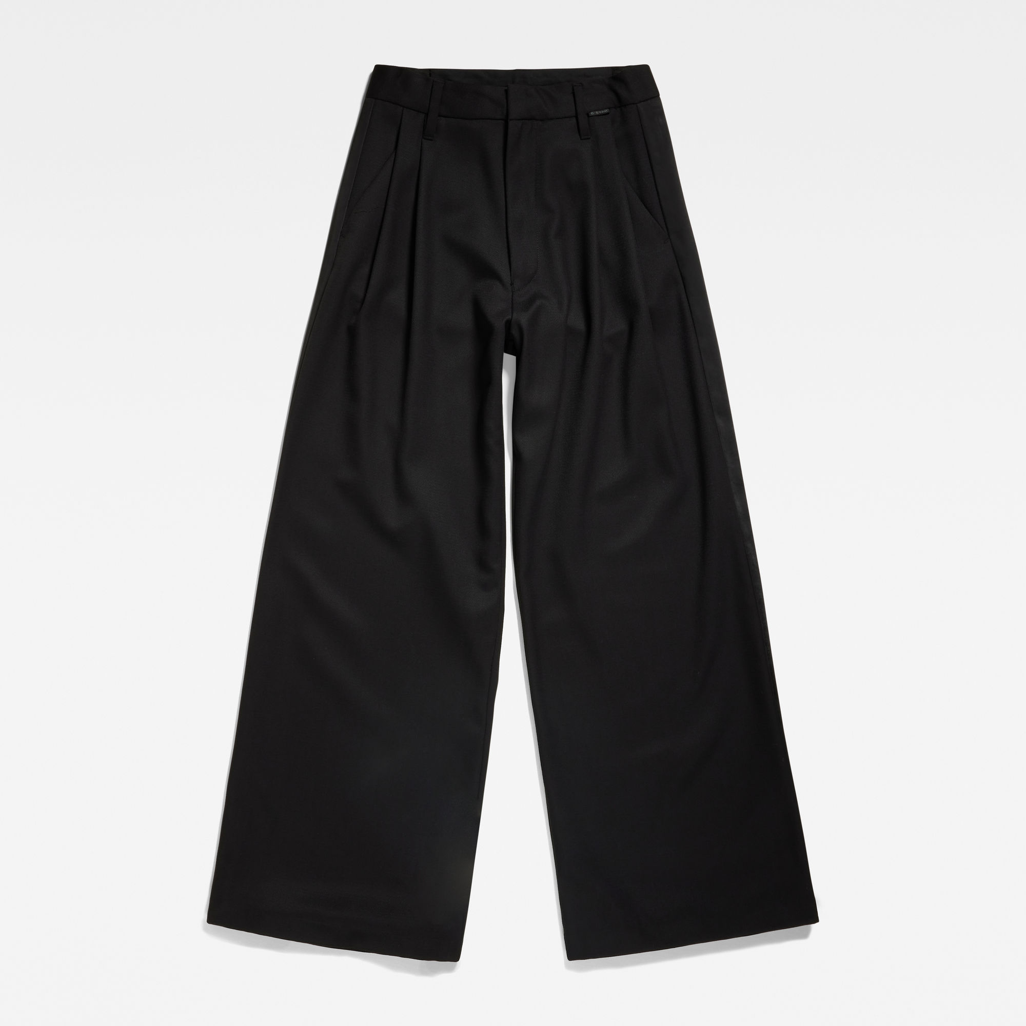 G-Star RAW Loose Pleated Holiday Broek Zwart Dames