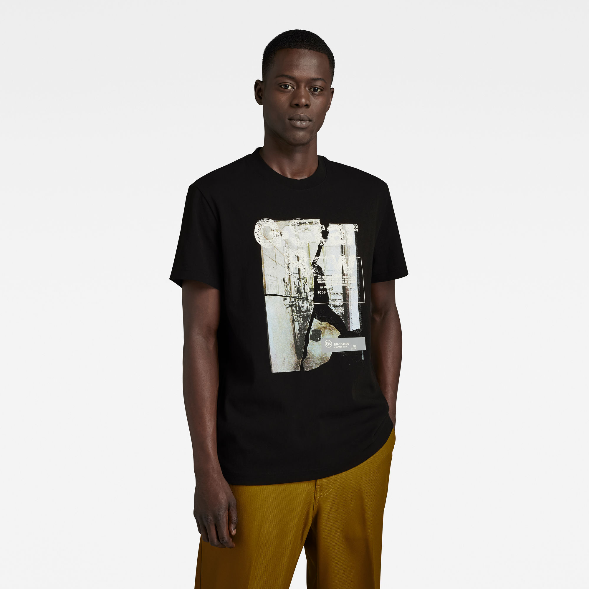 

HQ Print T-Shirt - Black - Men