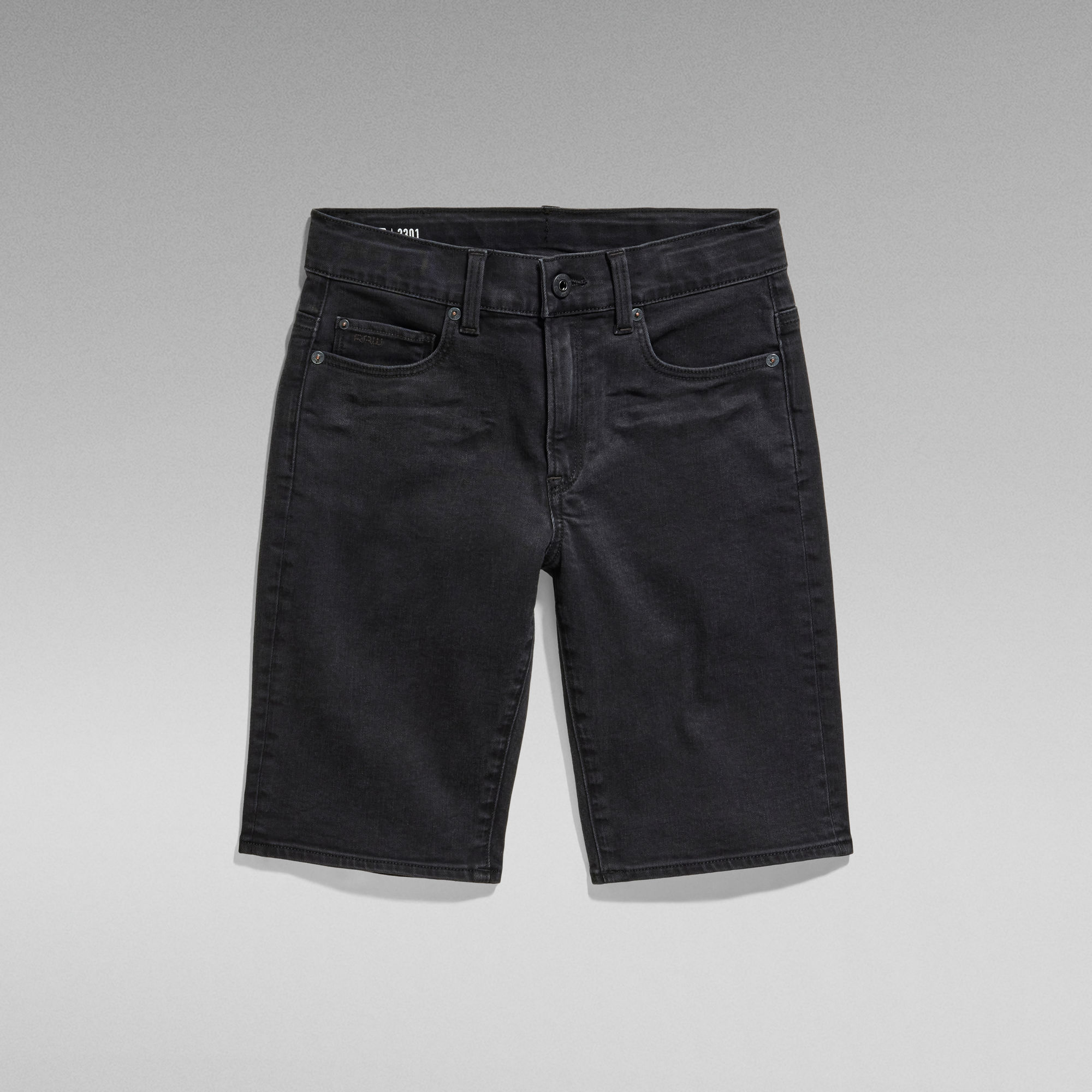 

Kids 3301 Slim Shorts - Black - boys