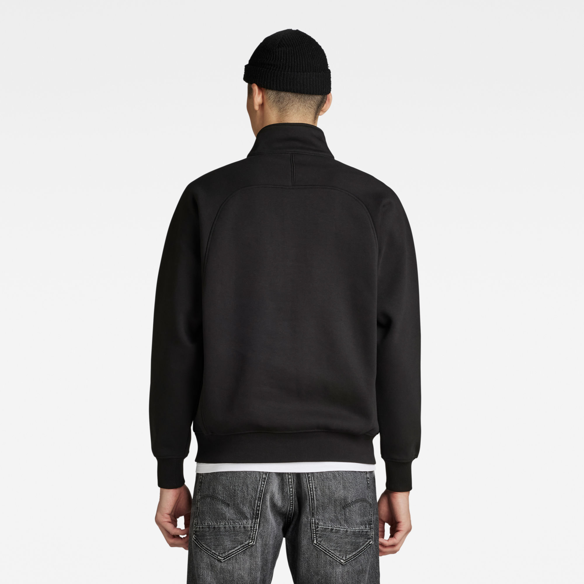 G-Star RAW Anorak Loose Sweater Zwart Heren