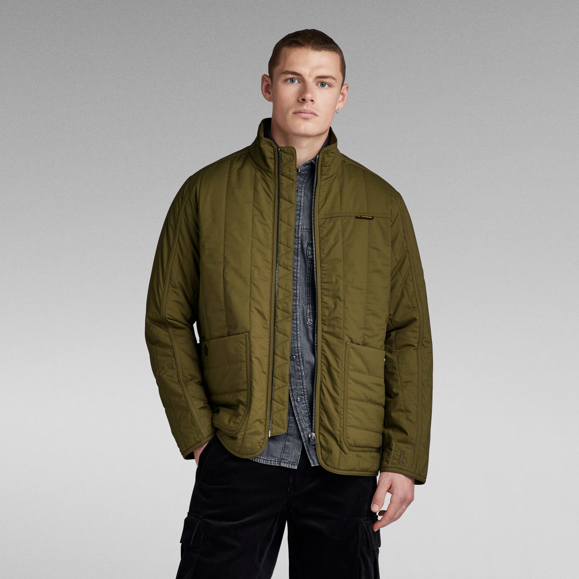 

Liner Overshirt - Green - Men