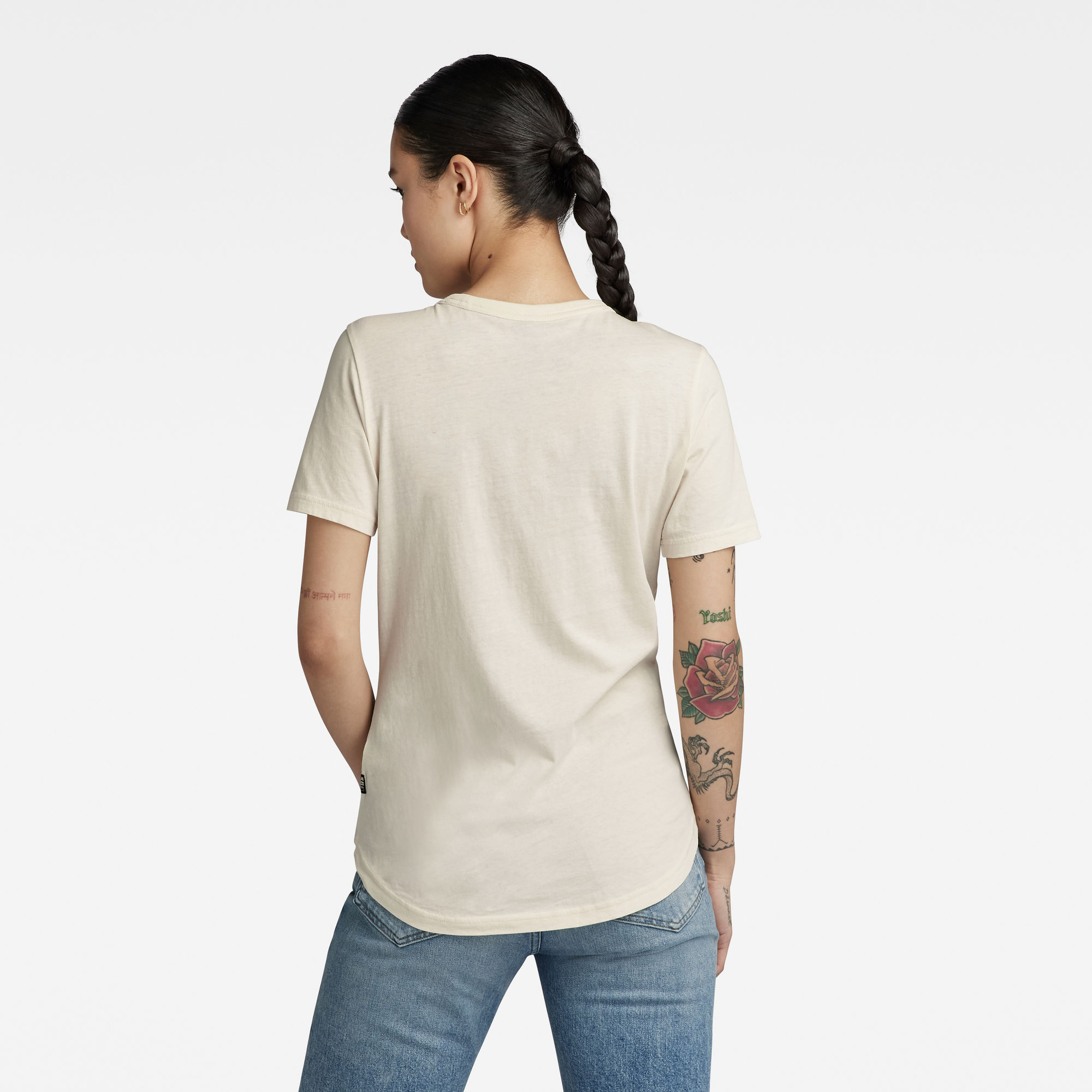 G-Star RAW Autograph Slim Top Beige Dames
