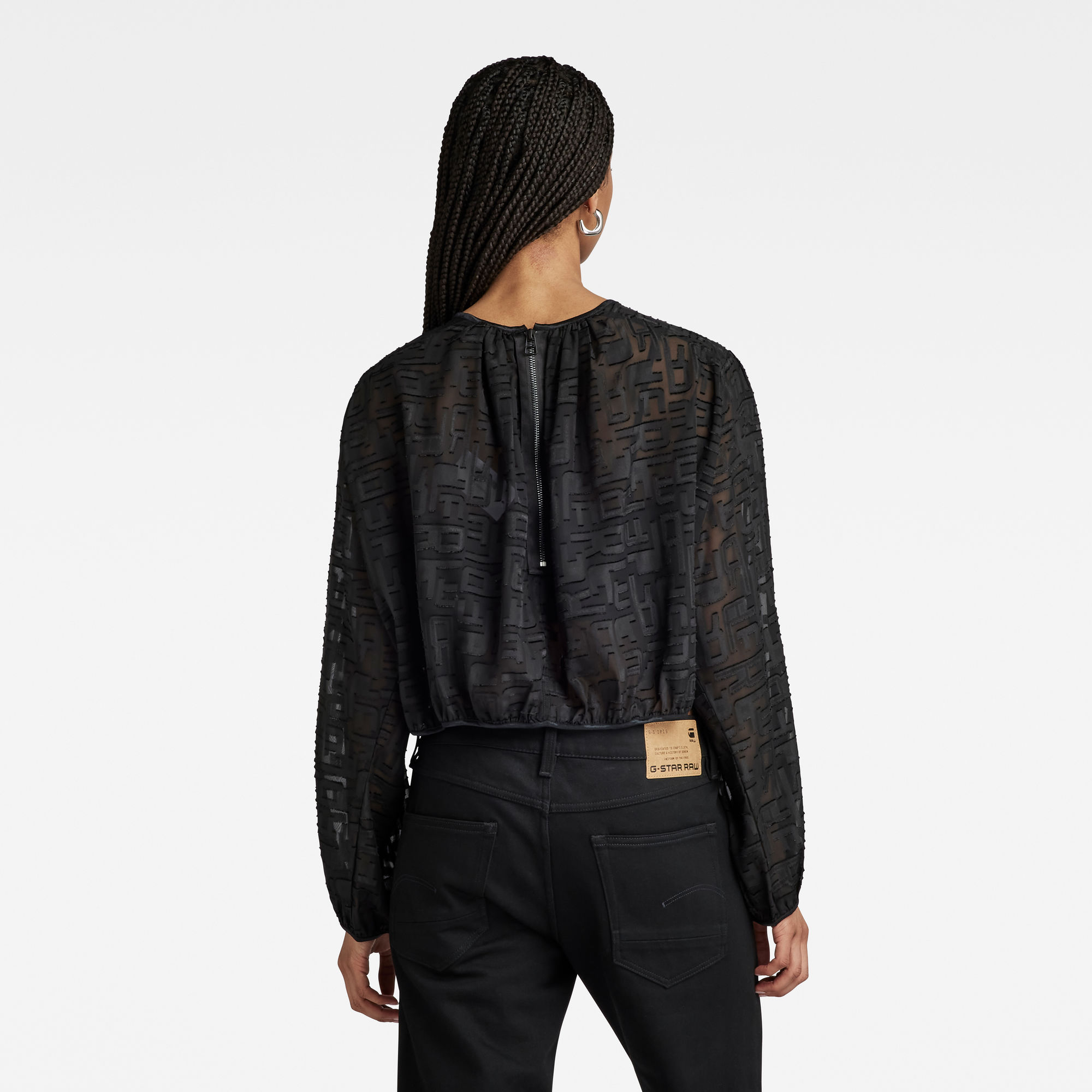 G-Star RAW Sniper Top 2.0 Zwart Dames