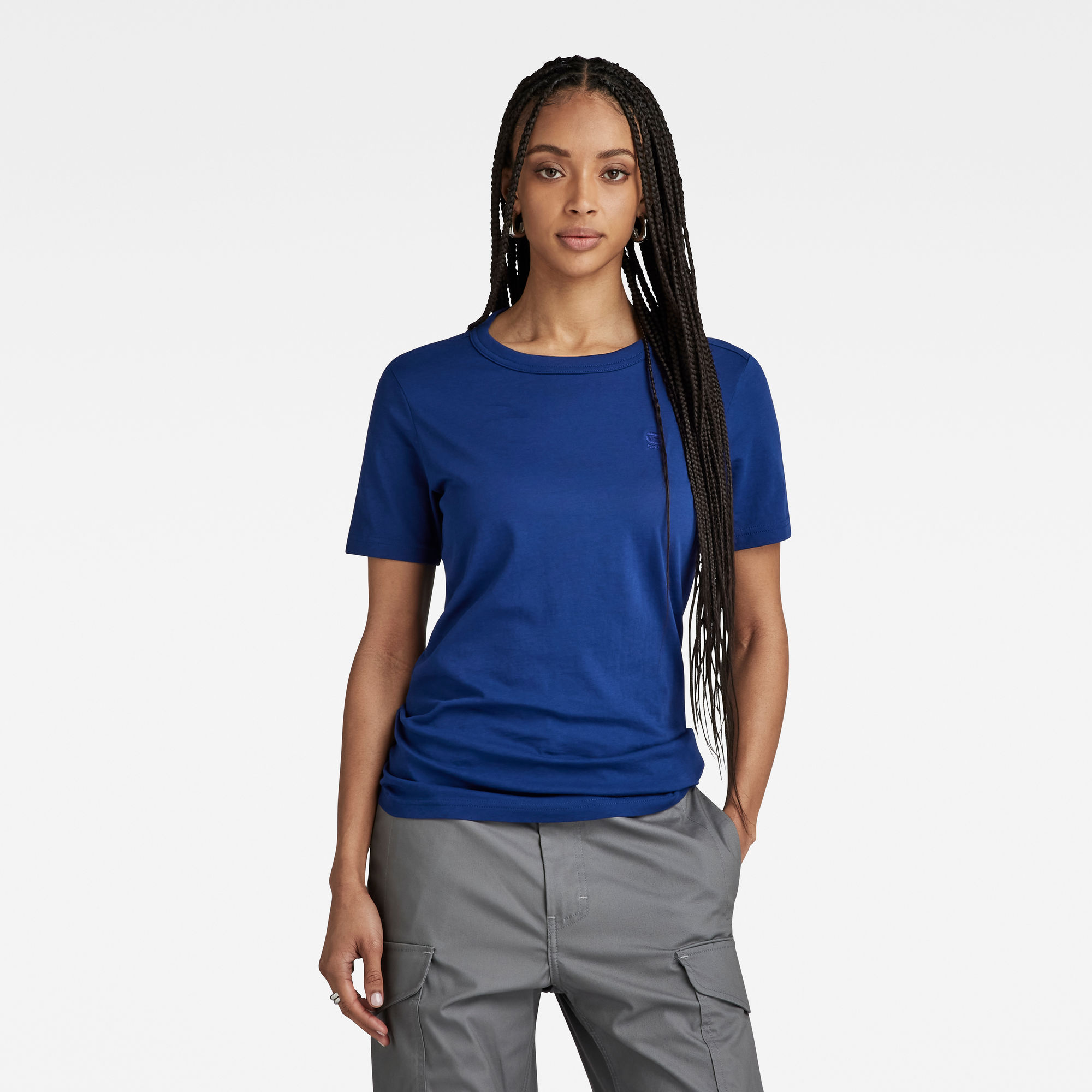 

Core Slim Top - Mittelblau - Damen