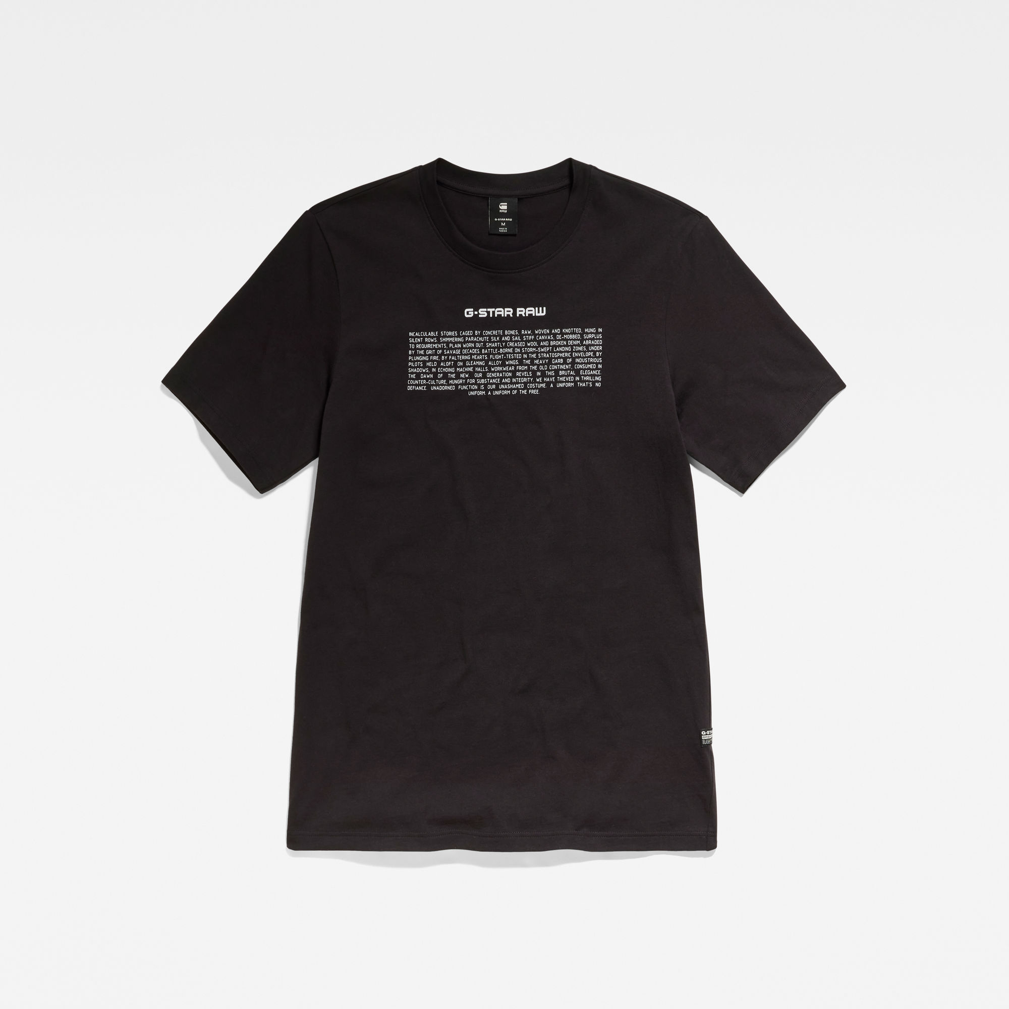 G-Star RAW Poem Slim T-Shirt Zwart Heren