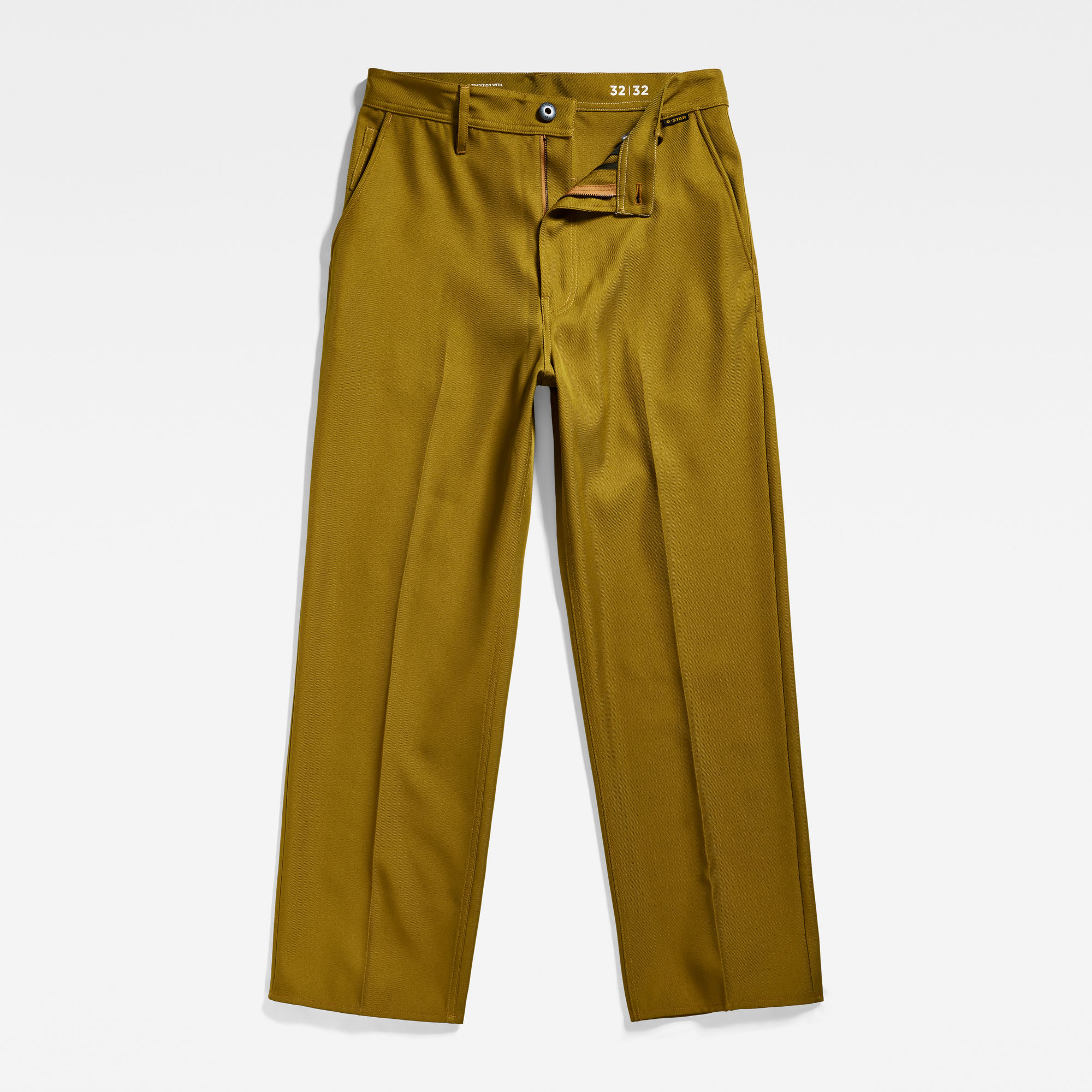 G-Star RAW Unisex Modson Straight Chino Groen Heren