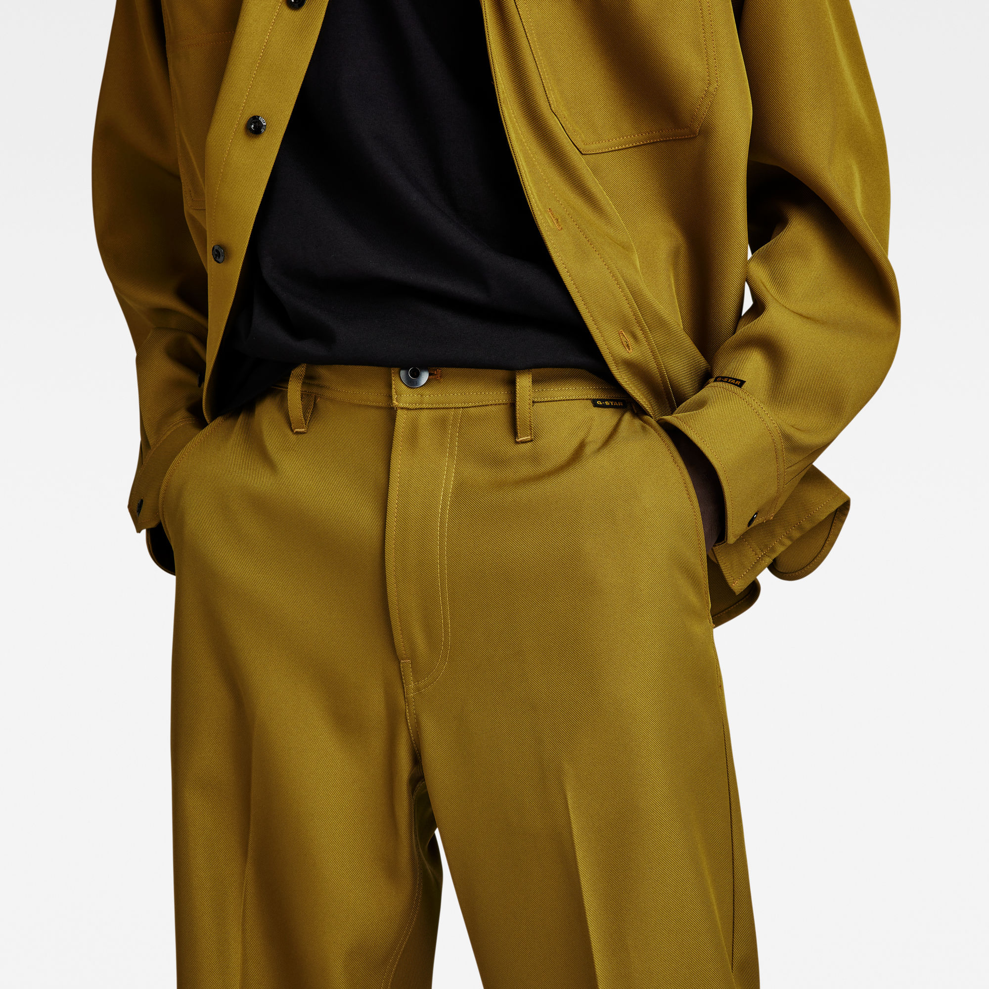 G-Star RAW Unisex Modson Straight Chino Groen Heren
