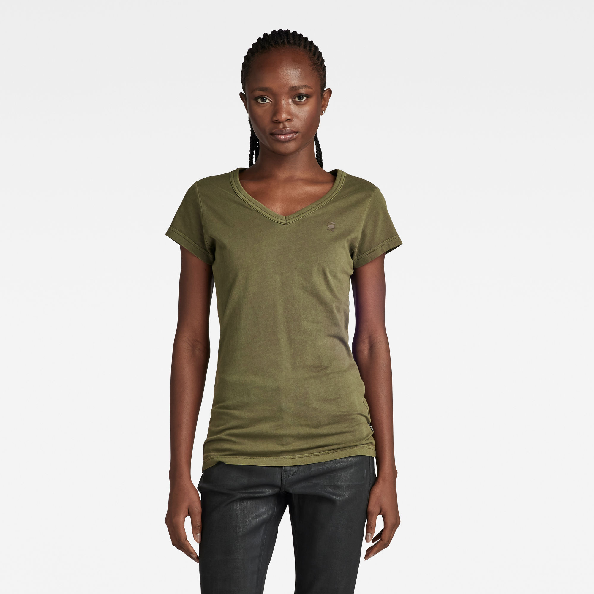 

Eyben Slim V-Neck Top - Grün - Damen