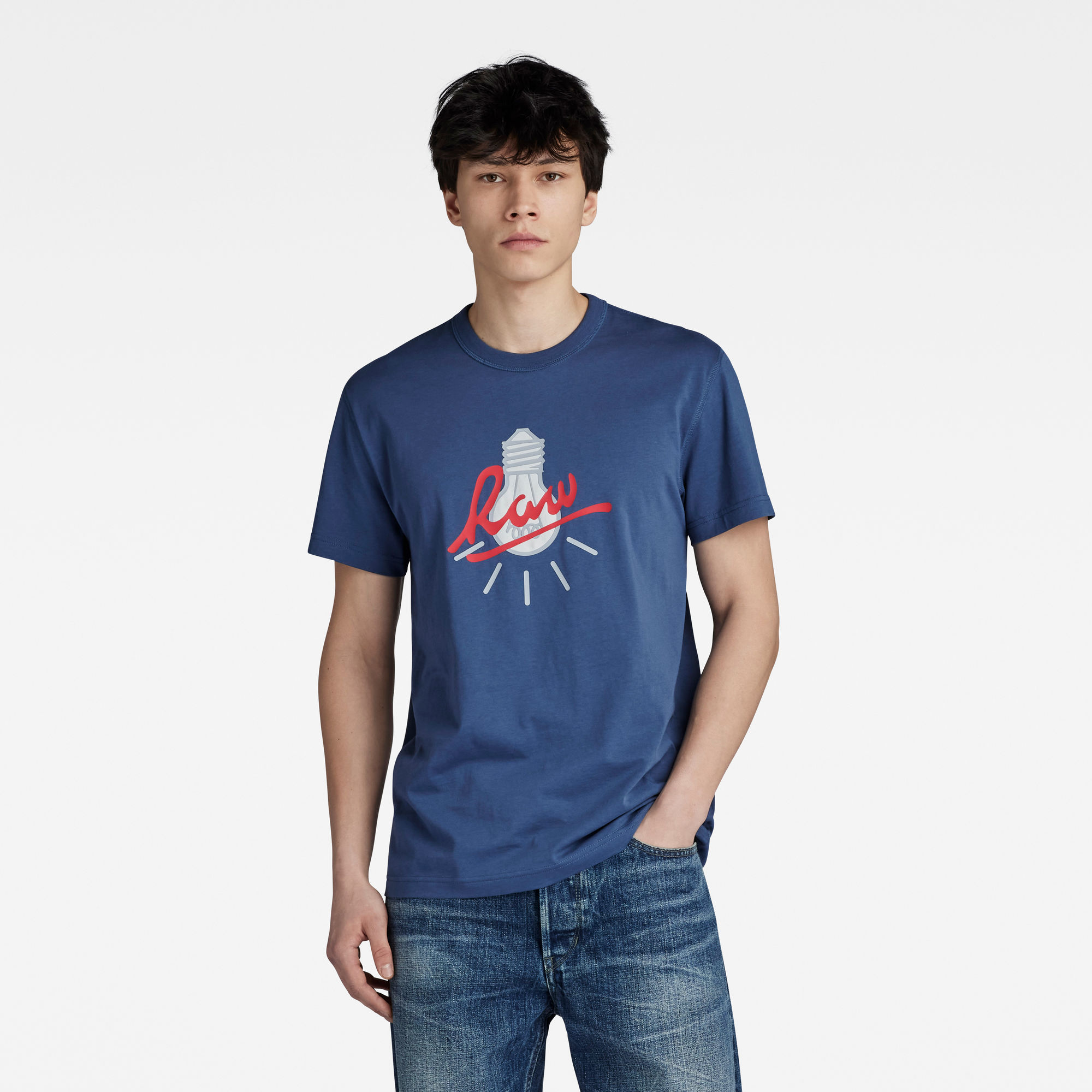 

Light Bulb T-Shirt - Mittelblau - Herren