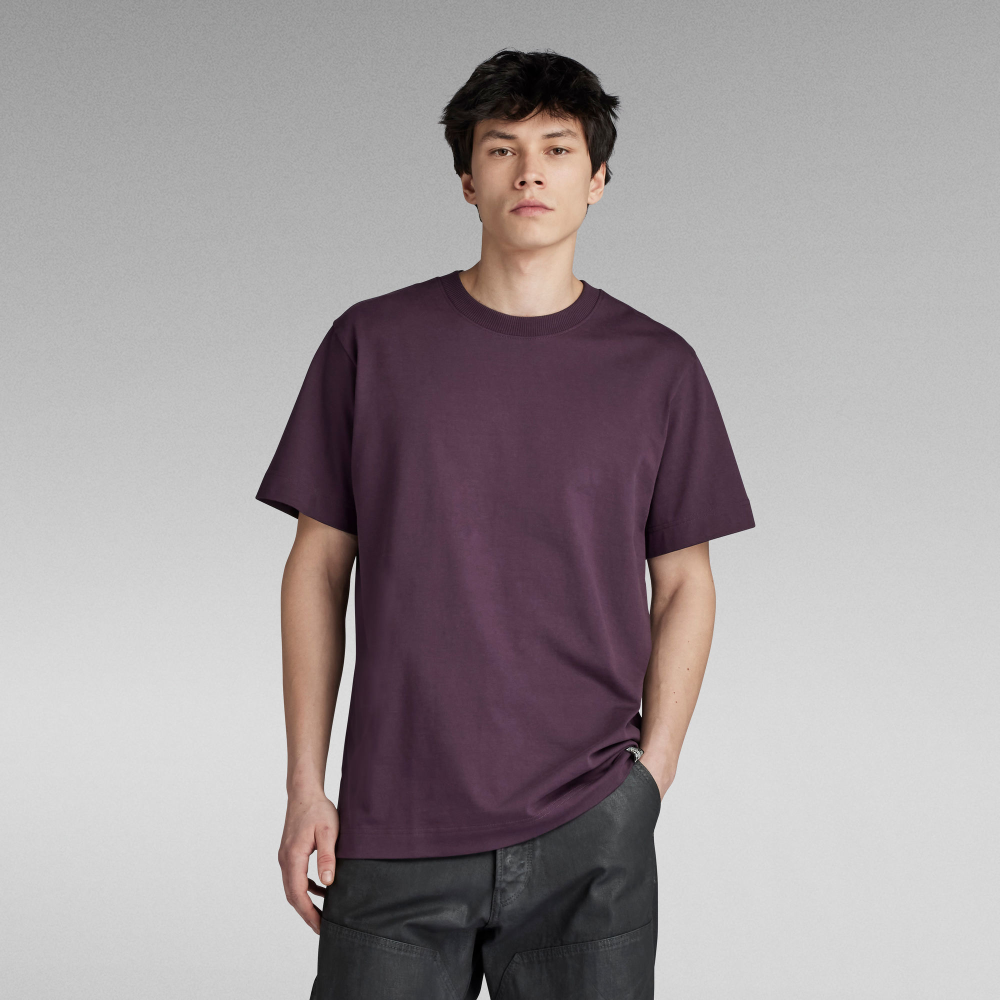 

Essential Loose T-Shirt - Purple - Men