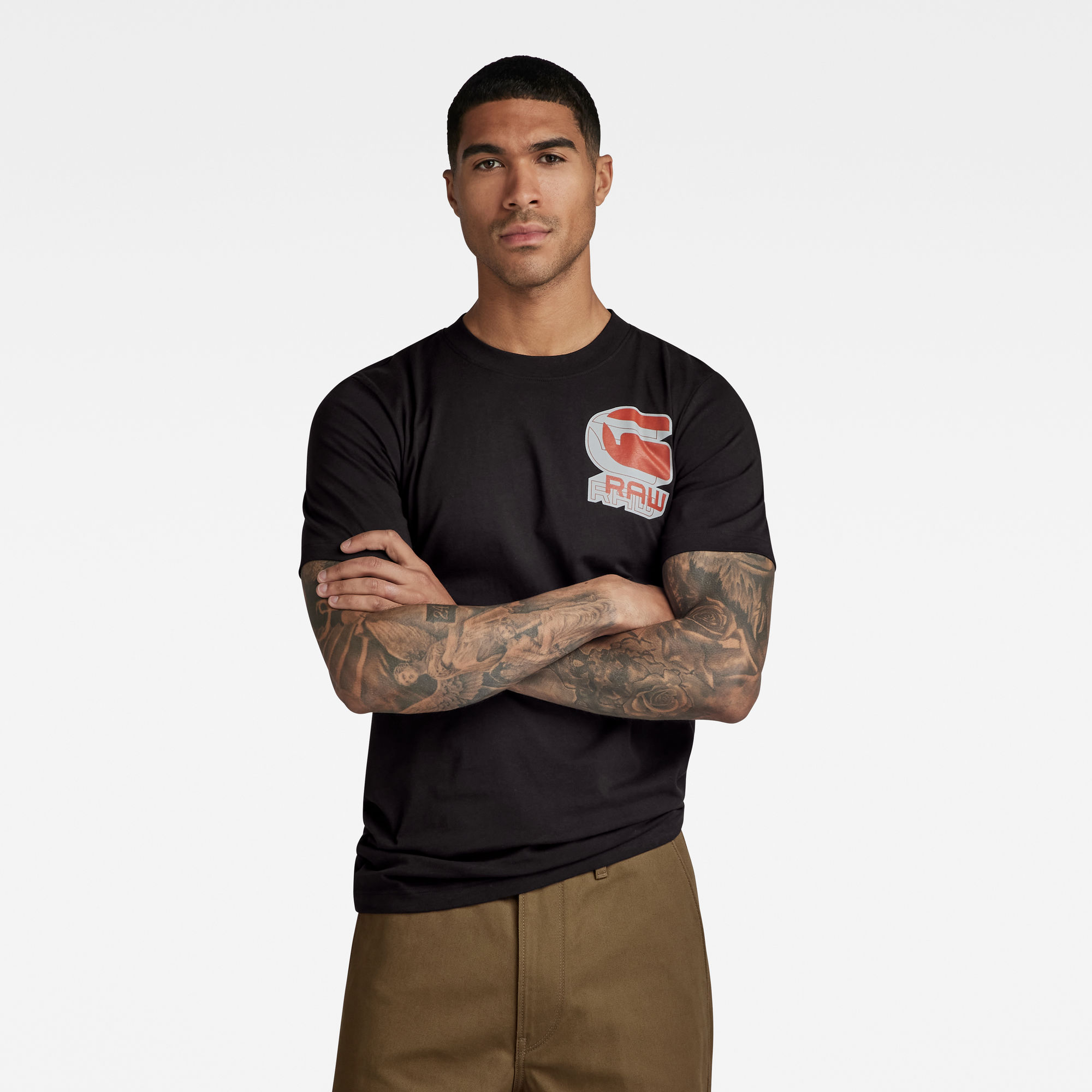 

Shadow Graphic Slim T-Shirt - Schwarz - Herren