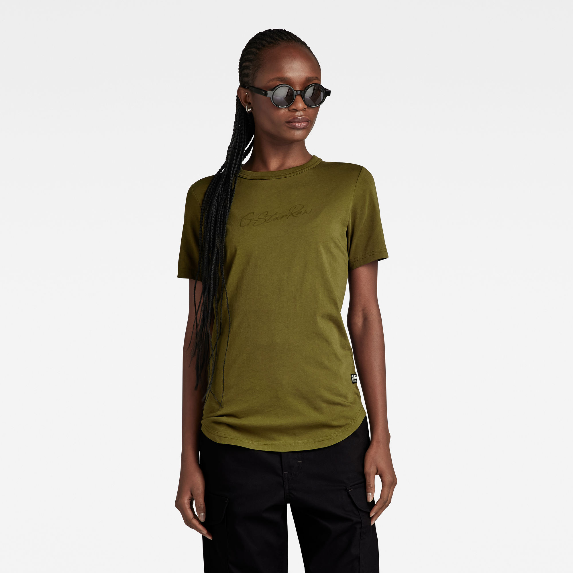 G-Star RAW Autograph Slim Top Groen Dames