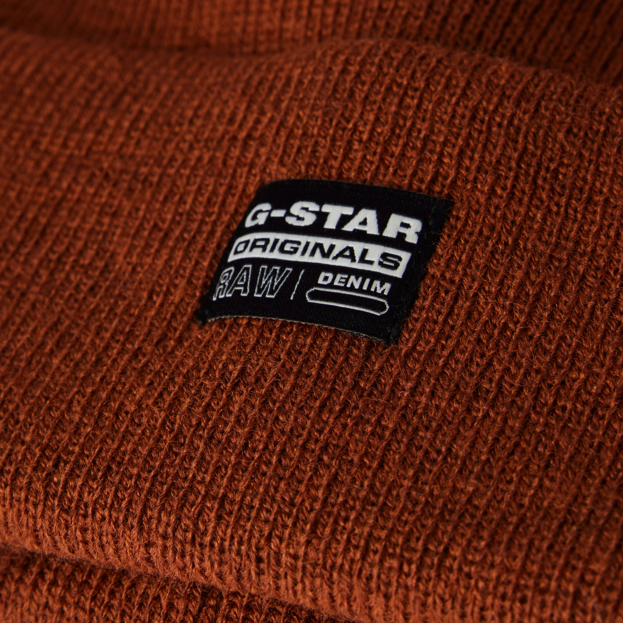 G-Star RAW Effo Long Beanie Rood Heren
